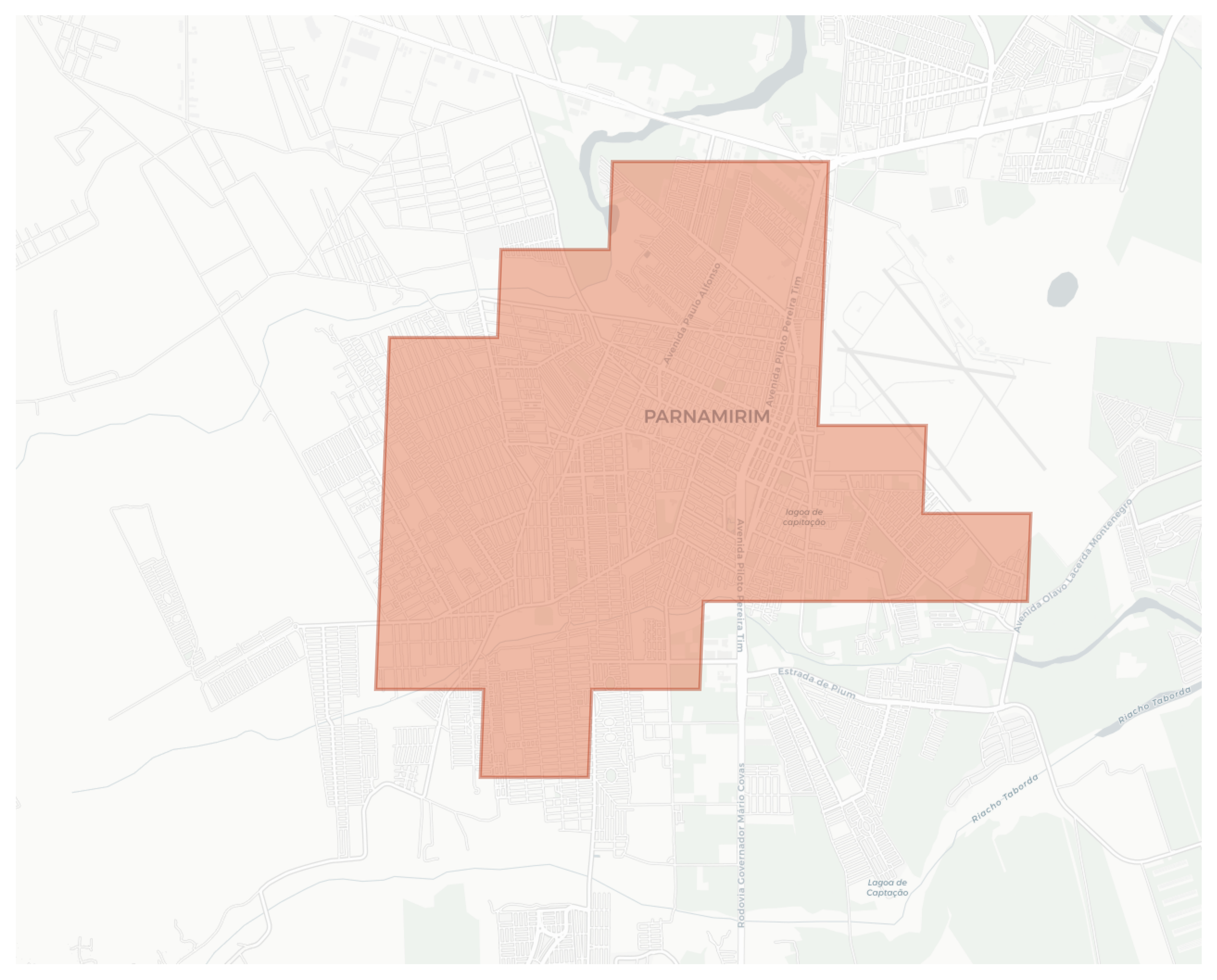 Parnamirim geographic map