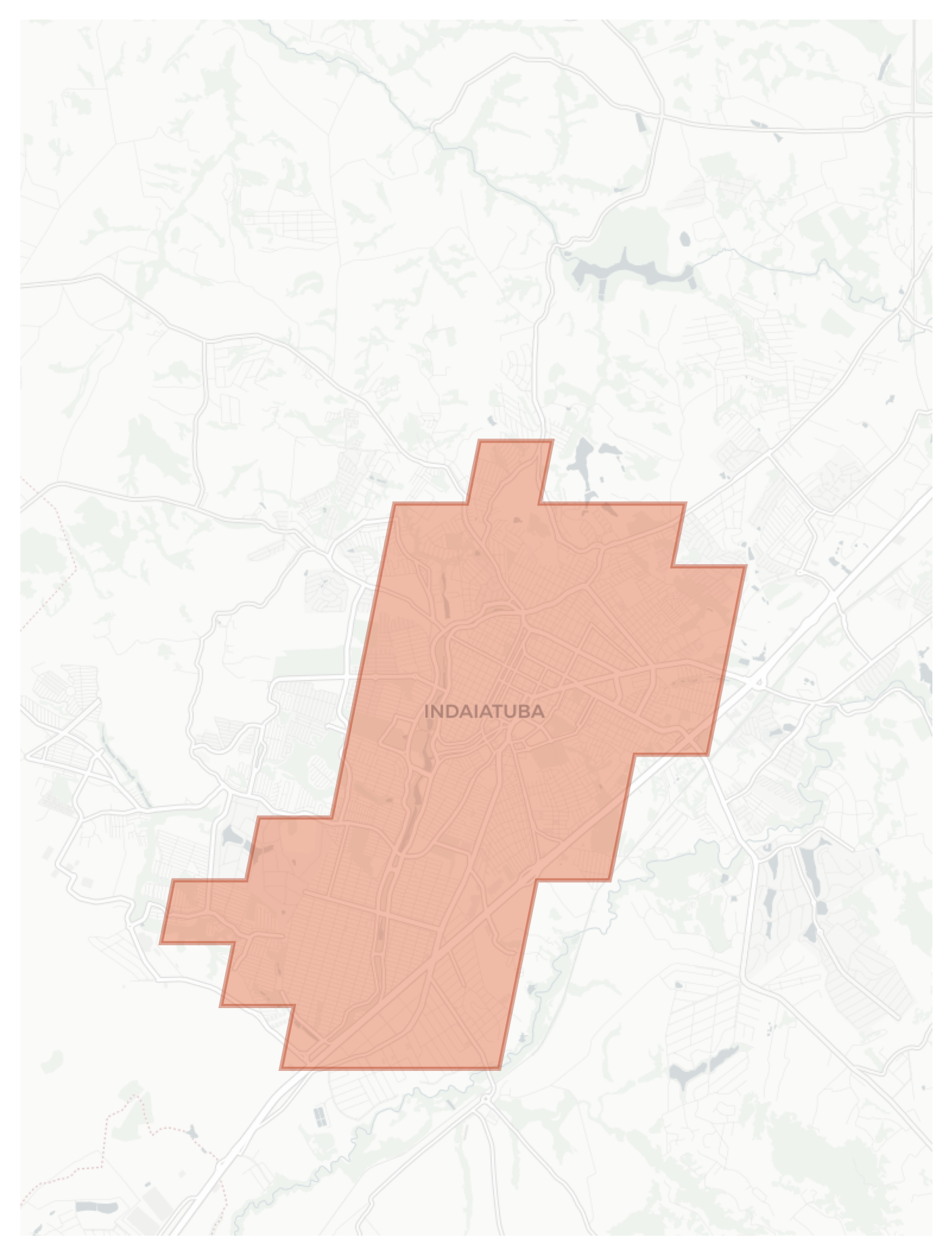 Indaiatuba geographic map