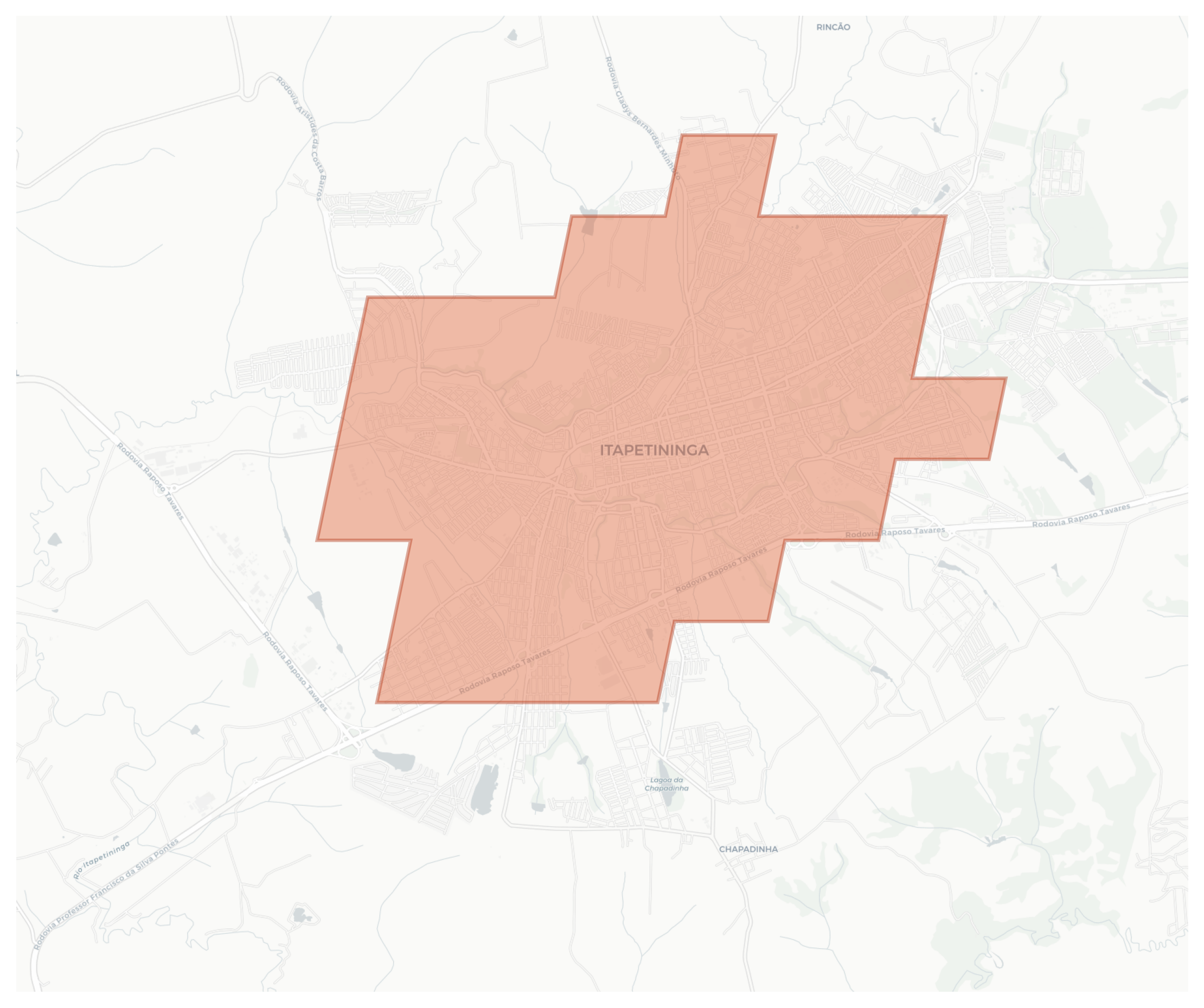 Itapetininga geographic map