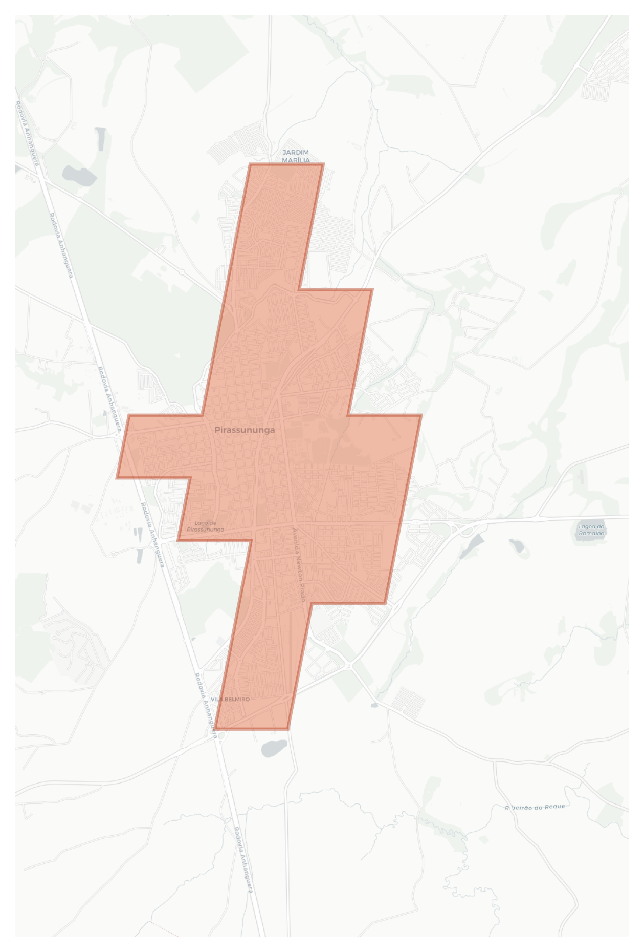 Pirassununga geographic map