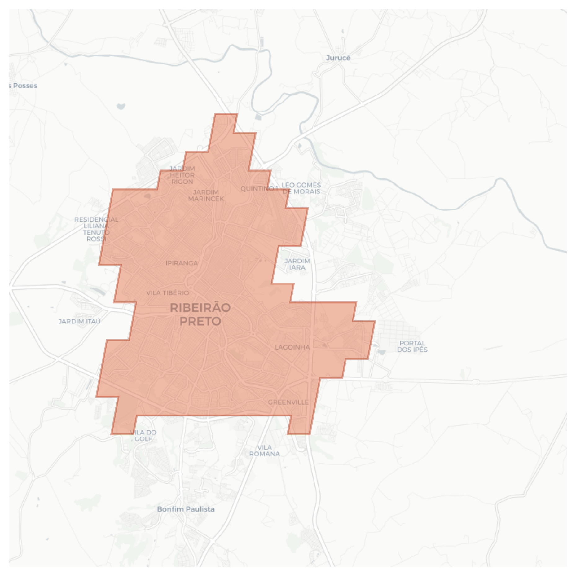 Ribeirao Preto geographic map