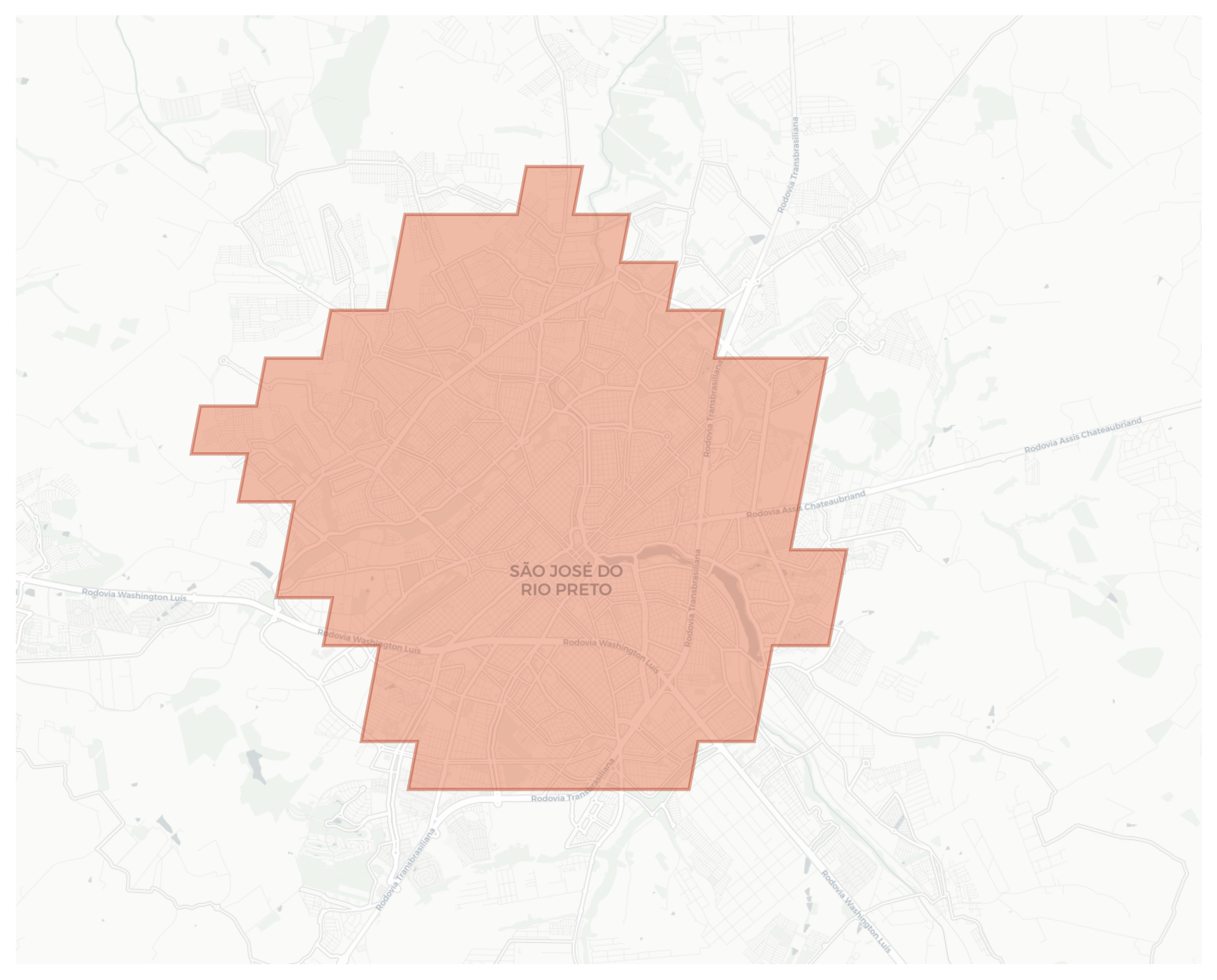 São José do Rio Preto geographic map