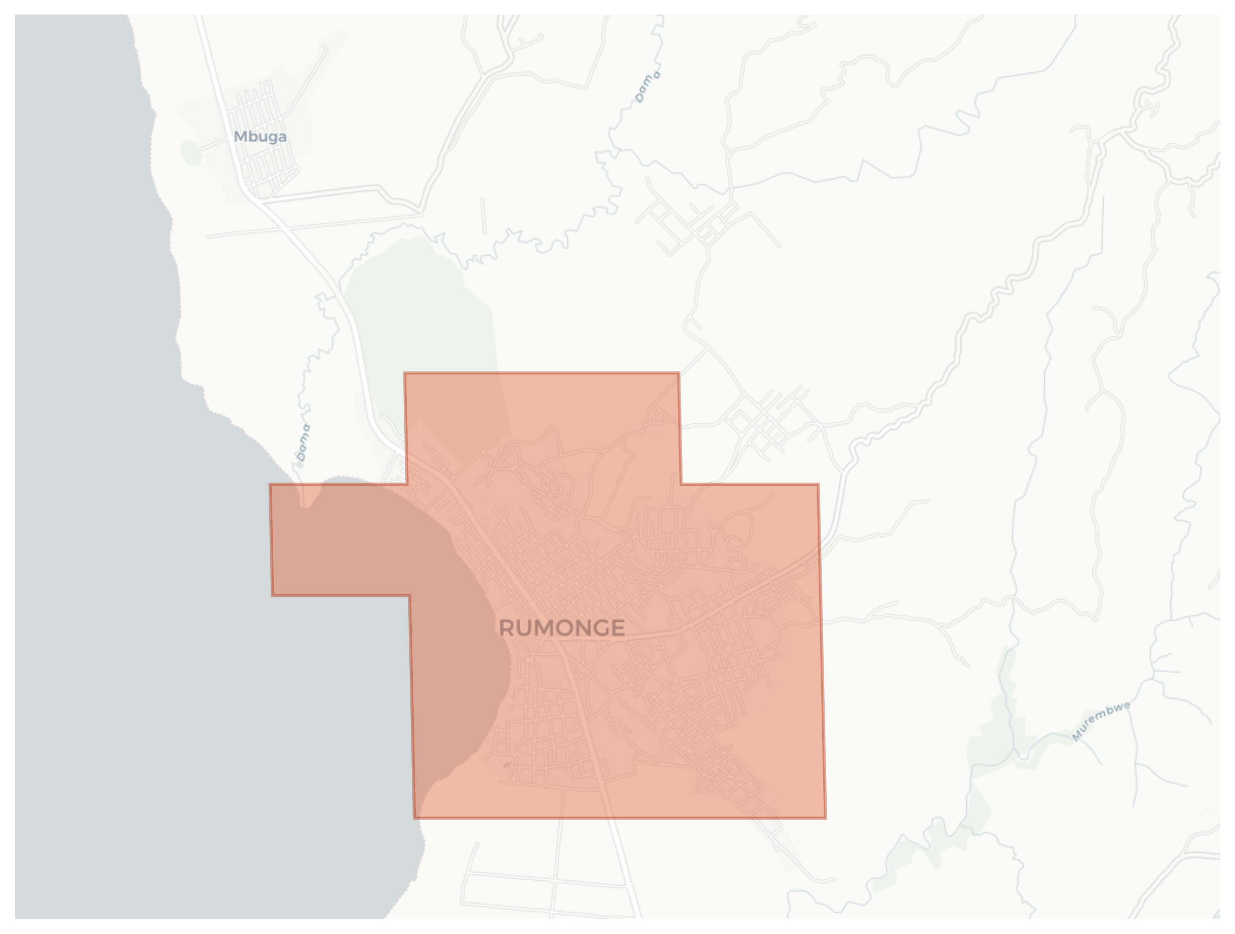 Rumonge geographic map