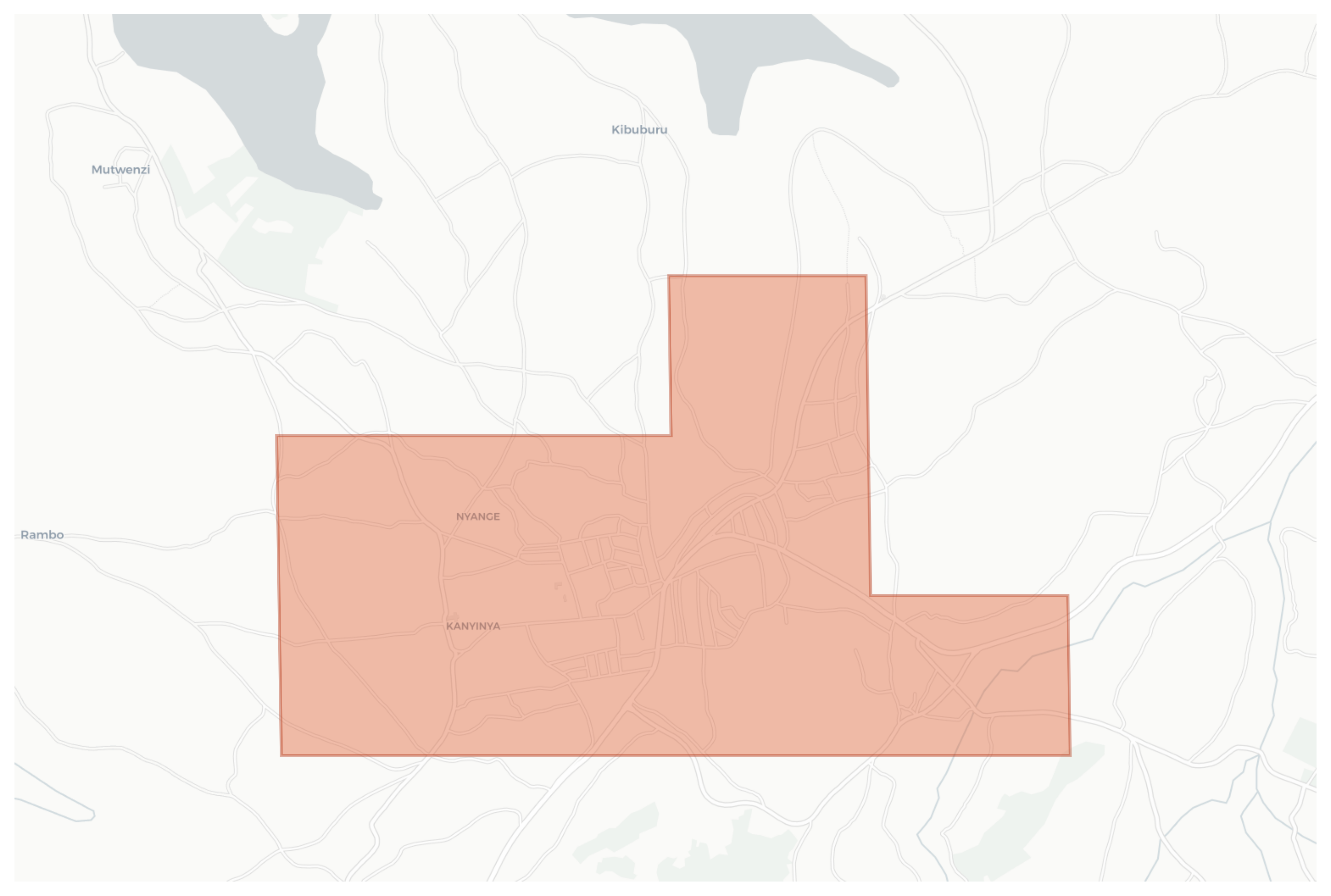 Kirundo geographic map
