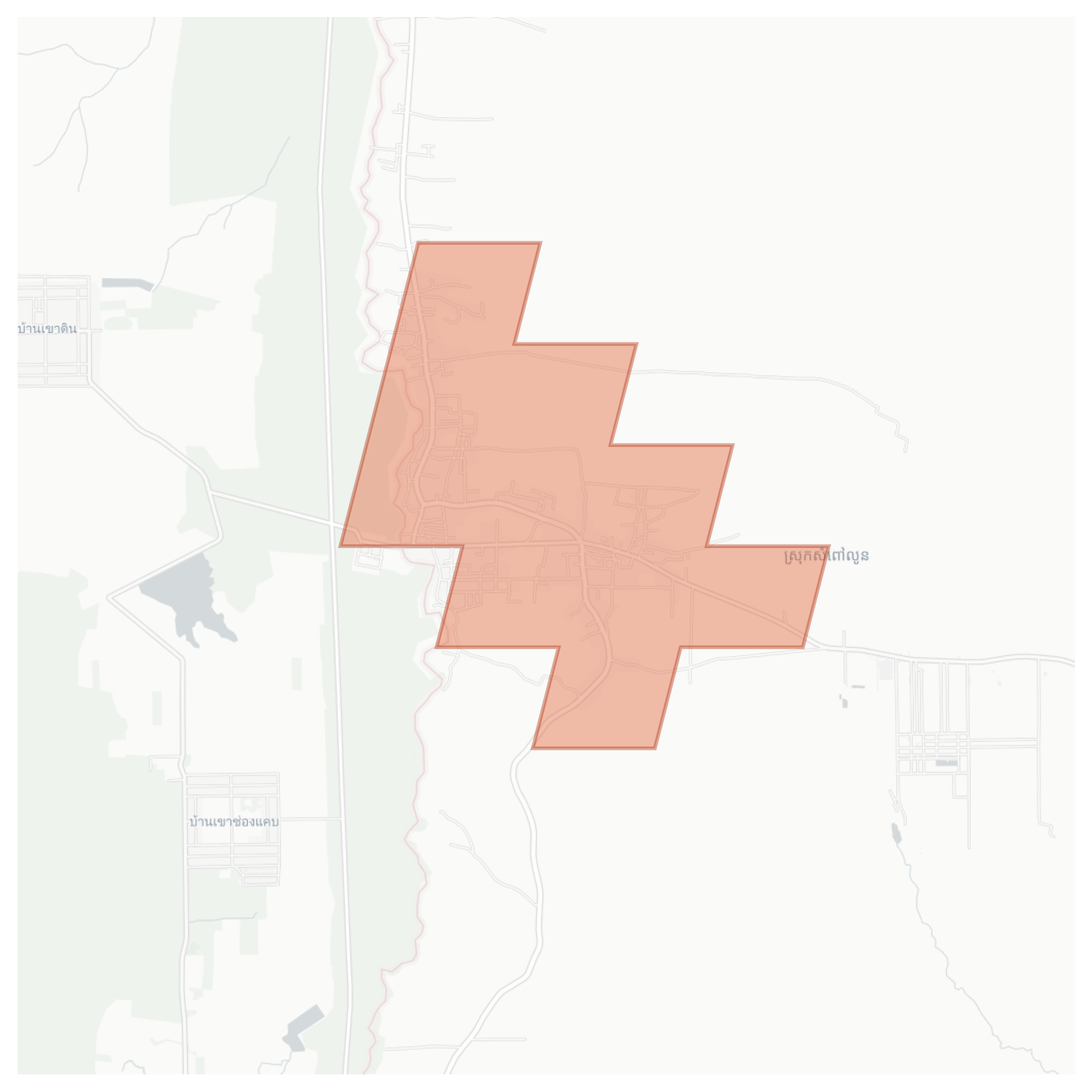 Sampov Lun geographic map