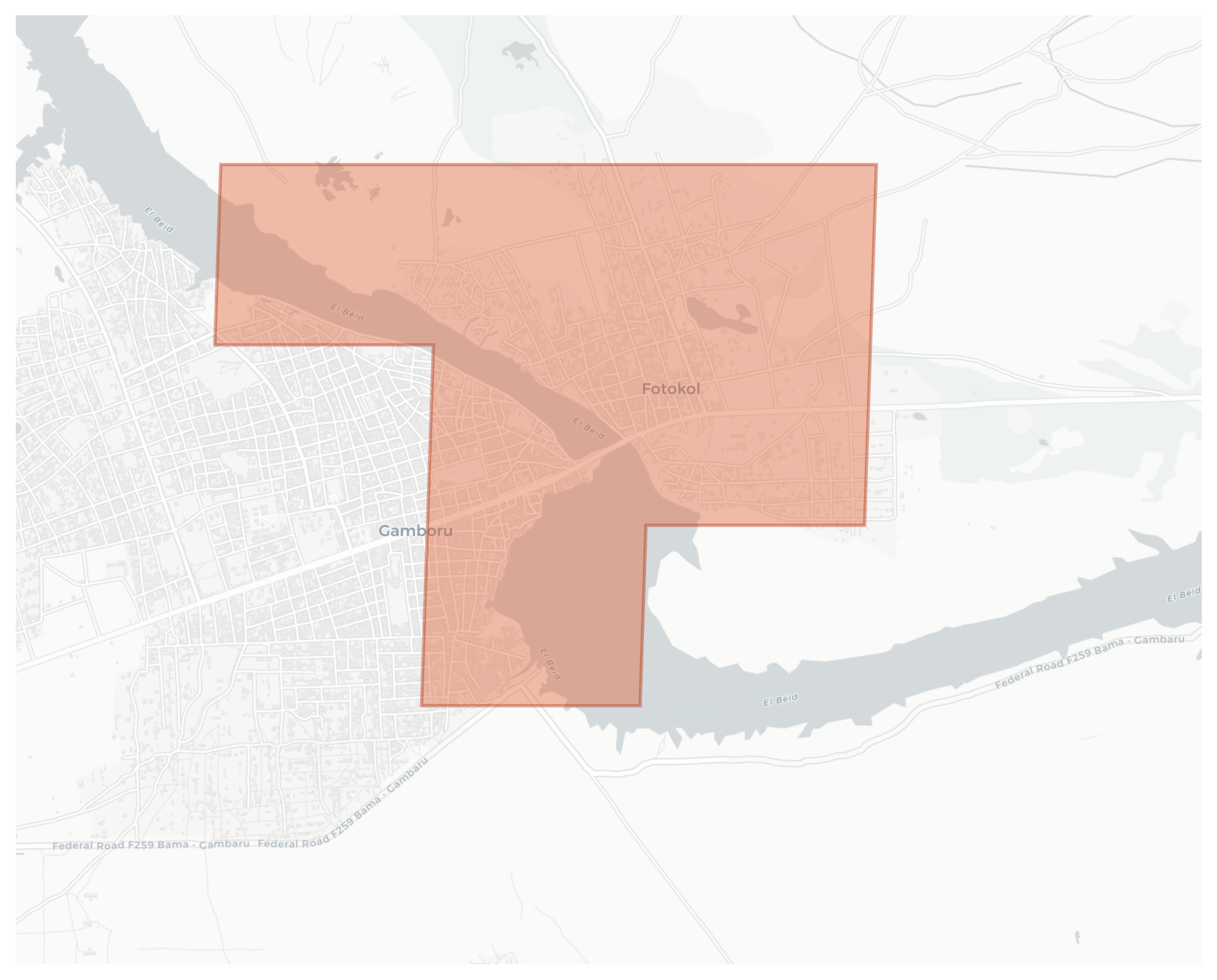 Fotokol geographic map