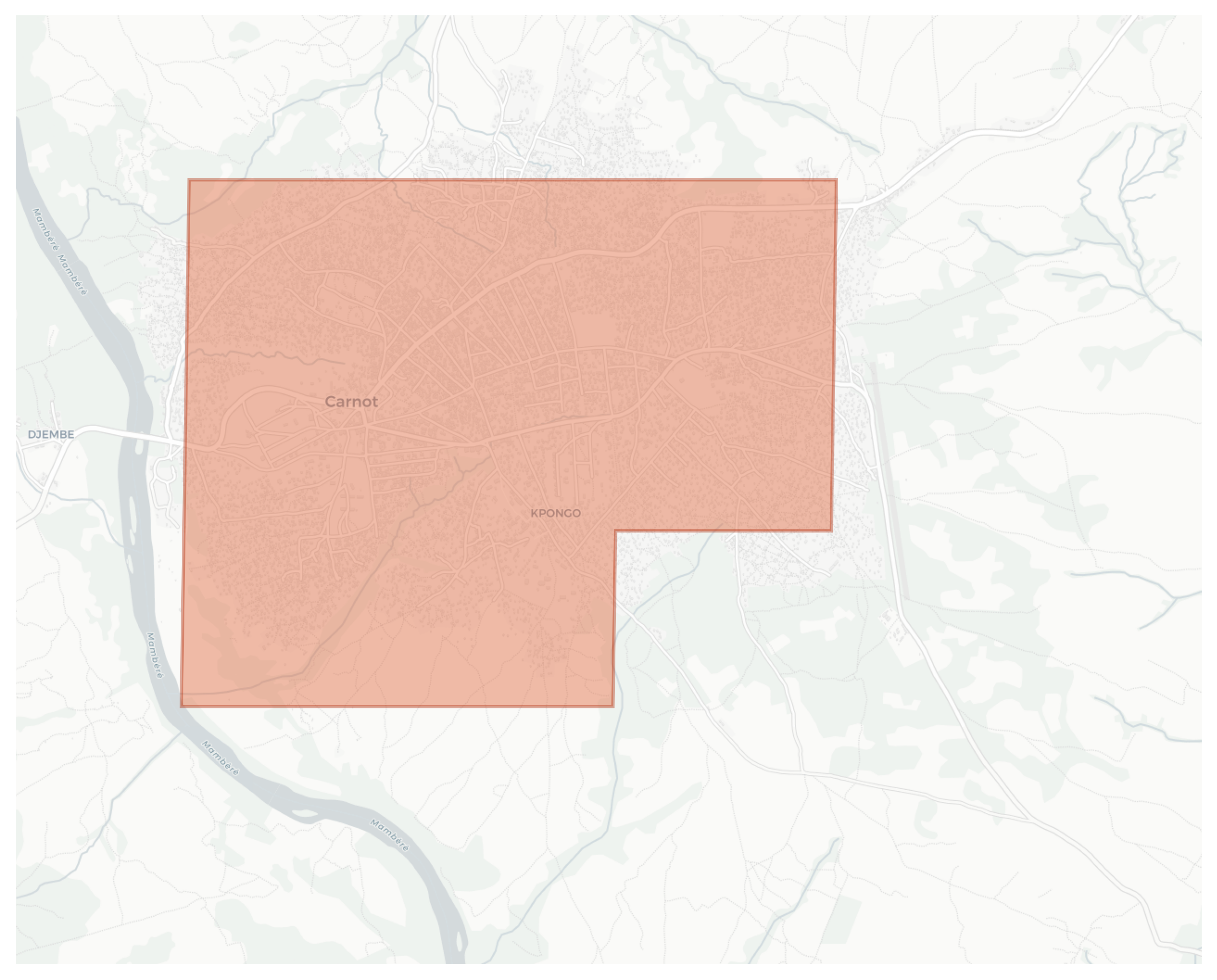 Carnot geographic map