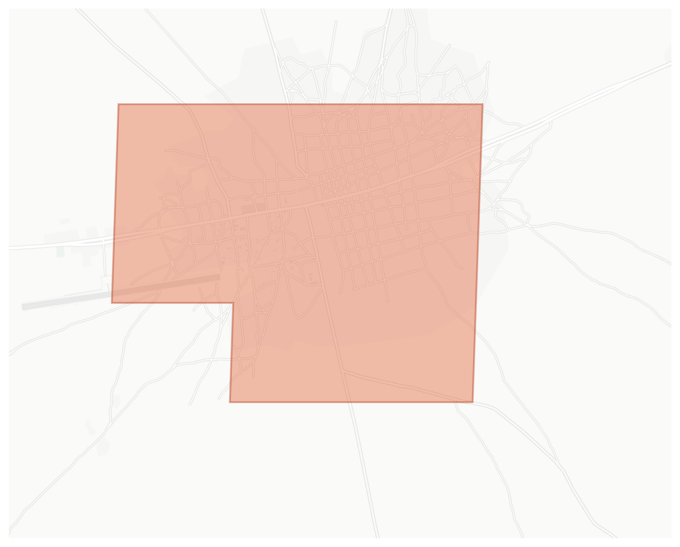 Kyabé geographic map