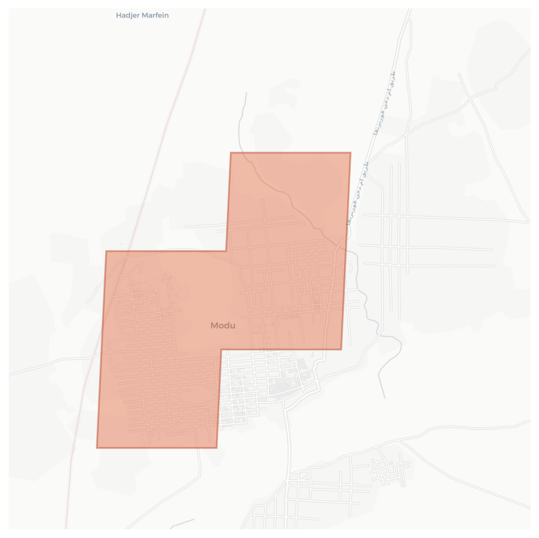 Um Dukhan geographic map