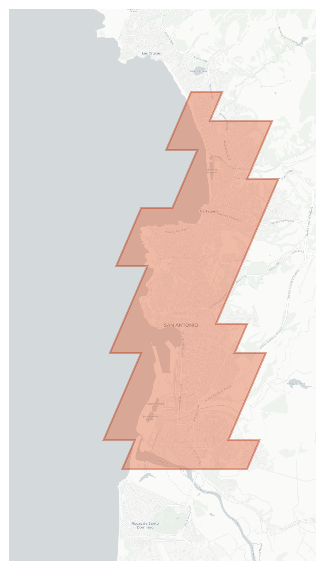 San Antonio geographic map