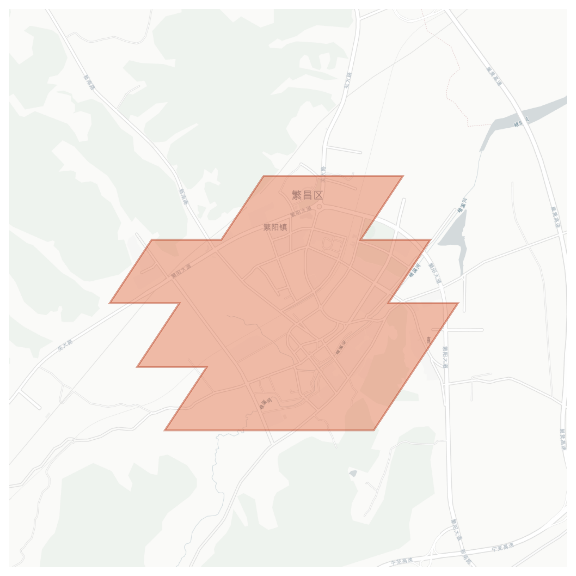 Fanchang geographic map