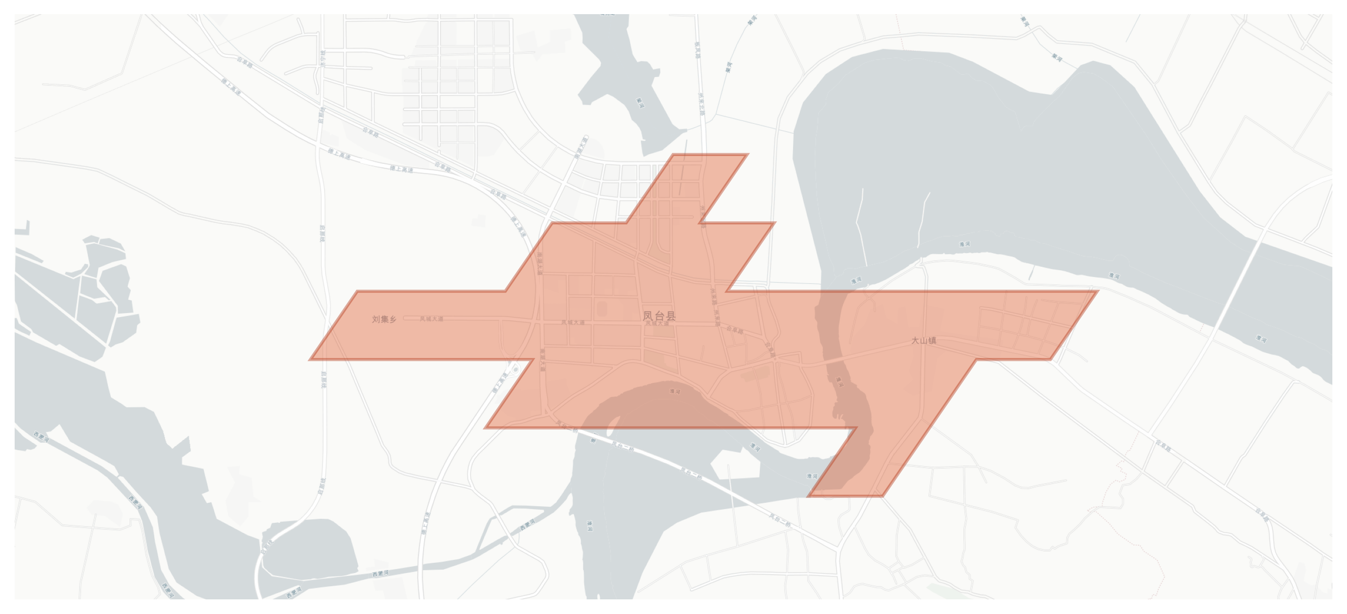 Fengtai geographic map