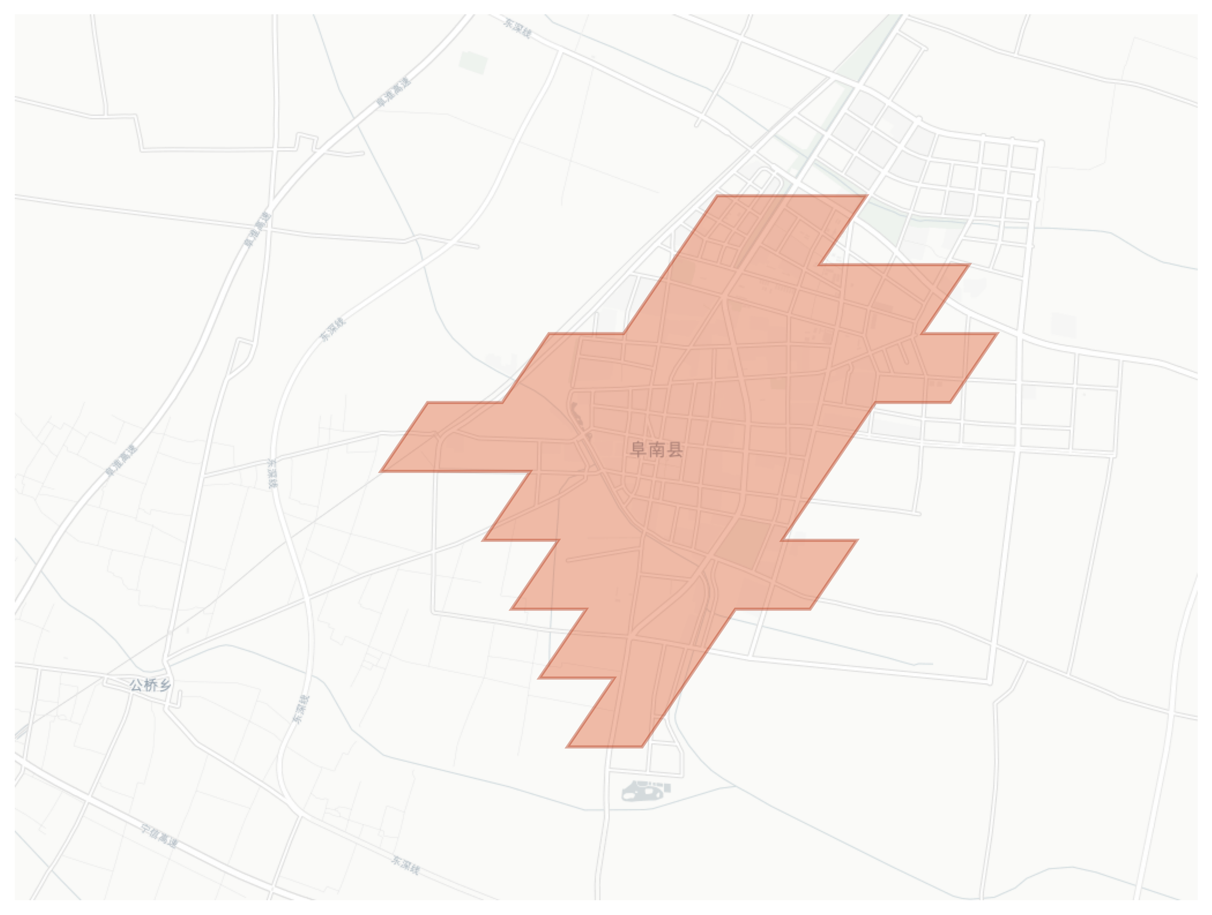 Funan geographic map