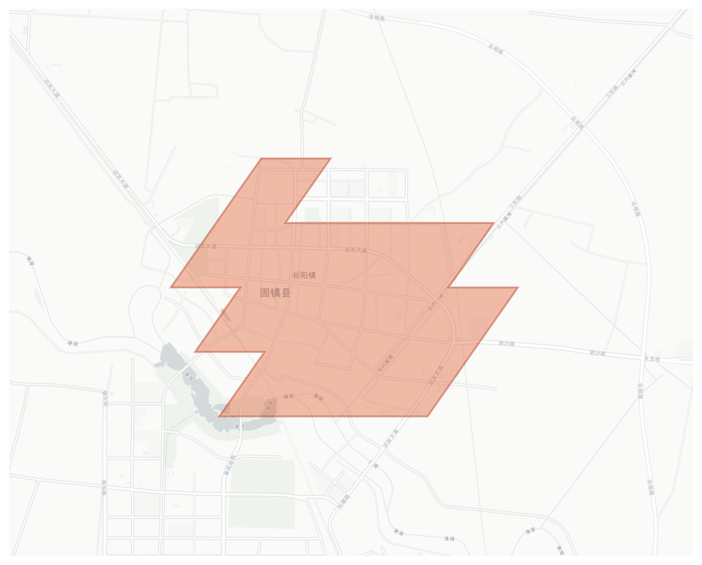Guzhen geographic map