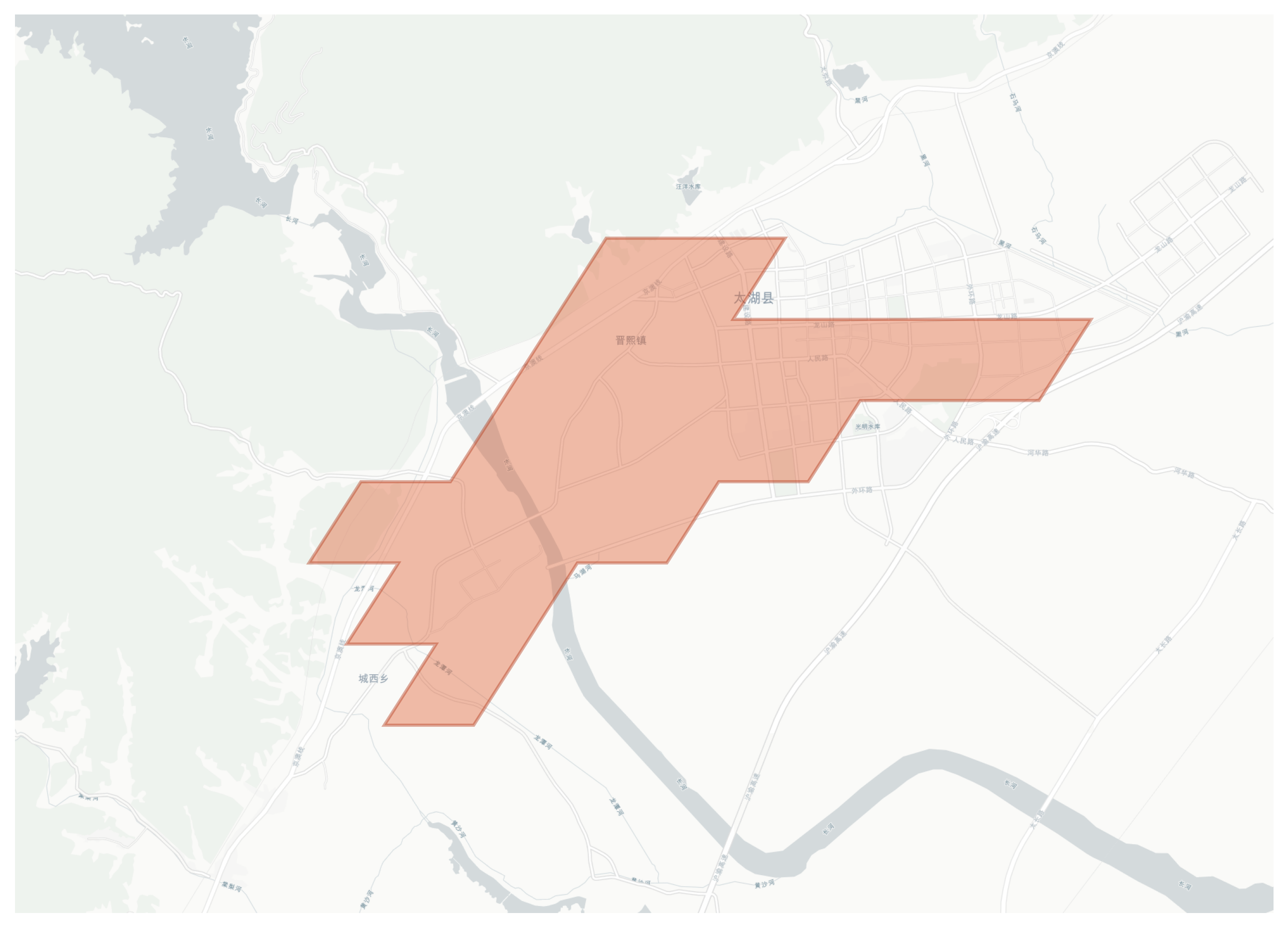 Jinxi geographic map