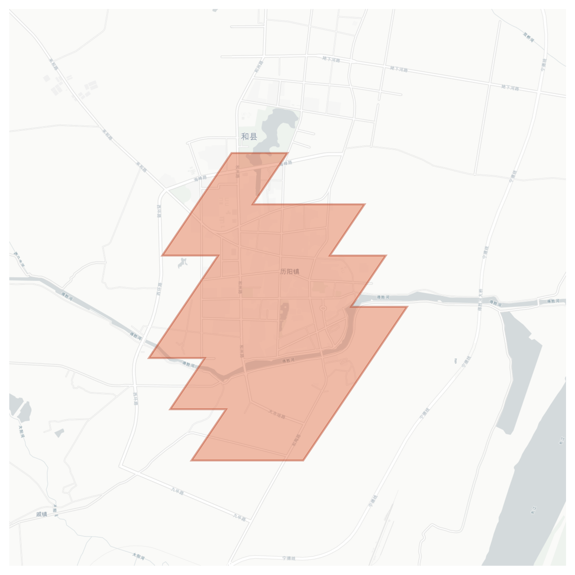 Liyang geographic map