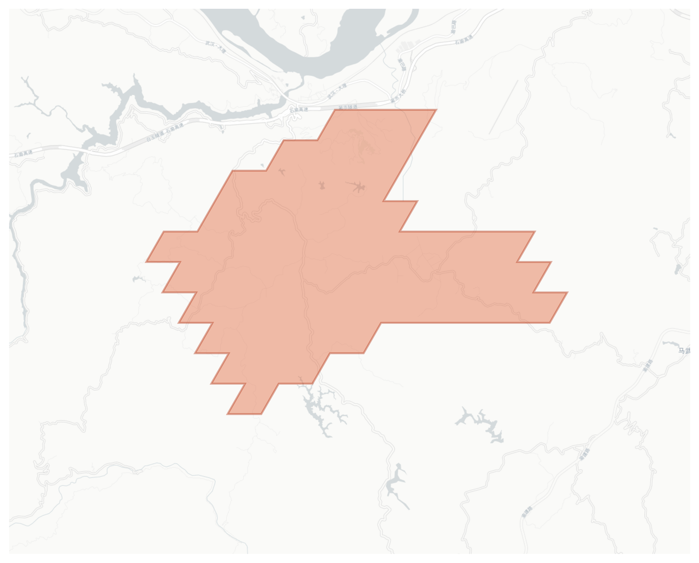 Huiminxiang geographic map