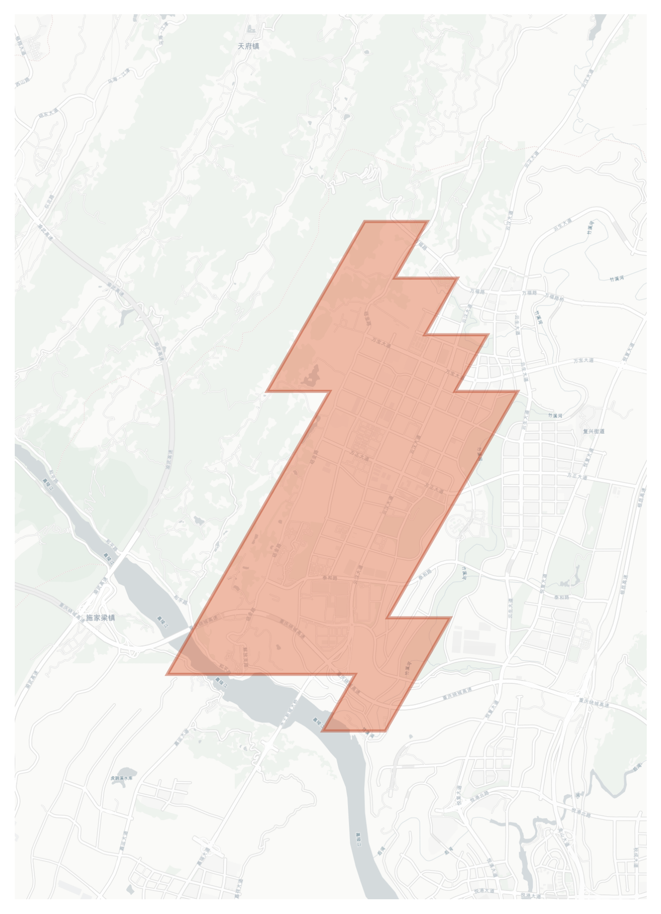 锯木沟 geographic map