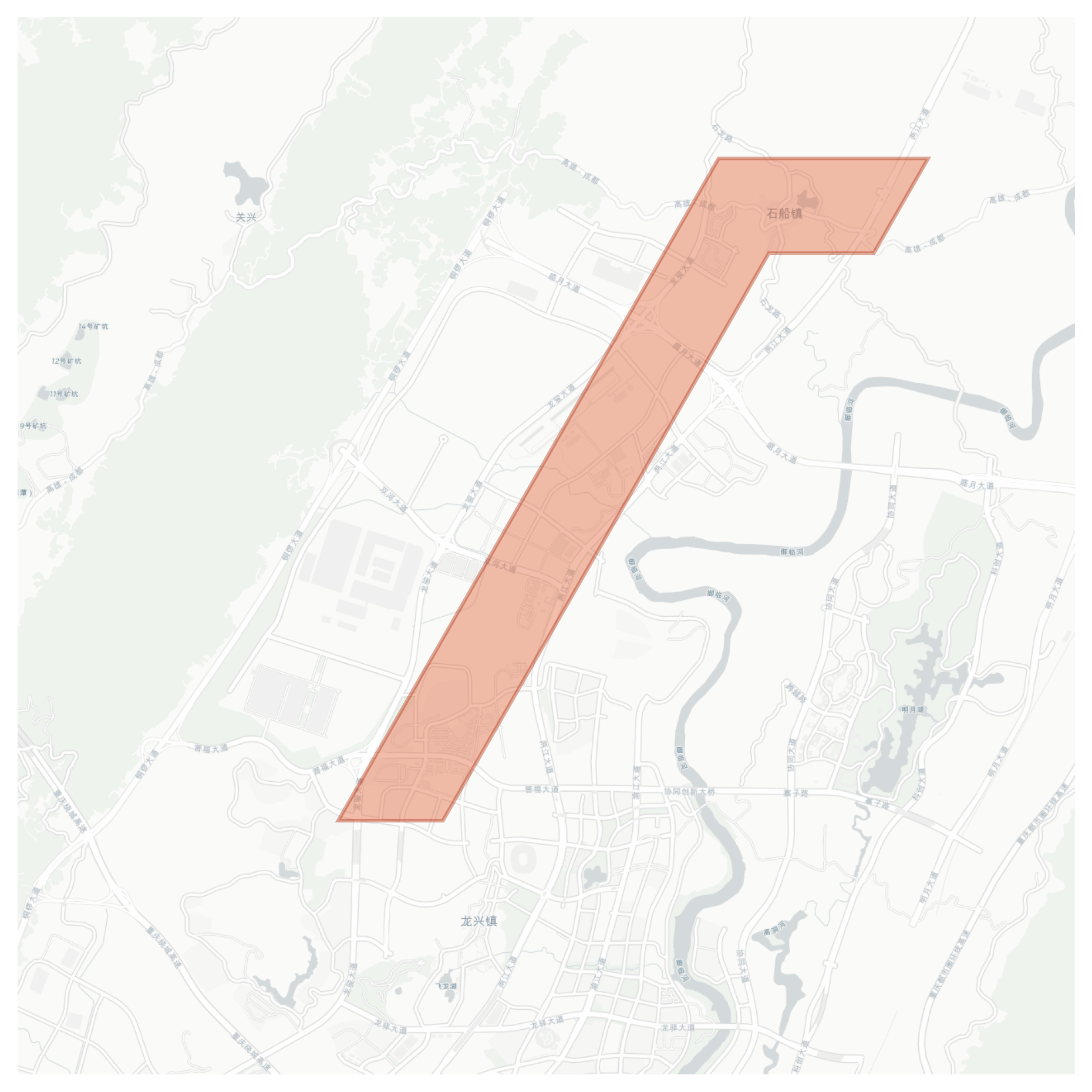 Shichuan geographic map