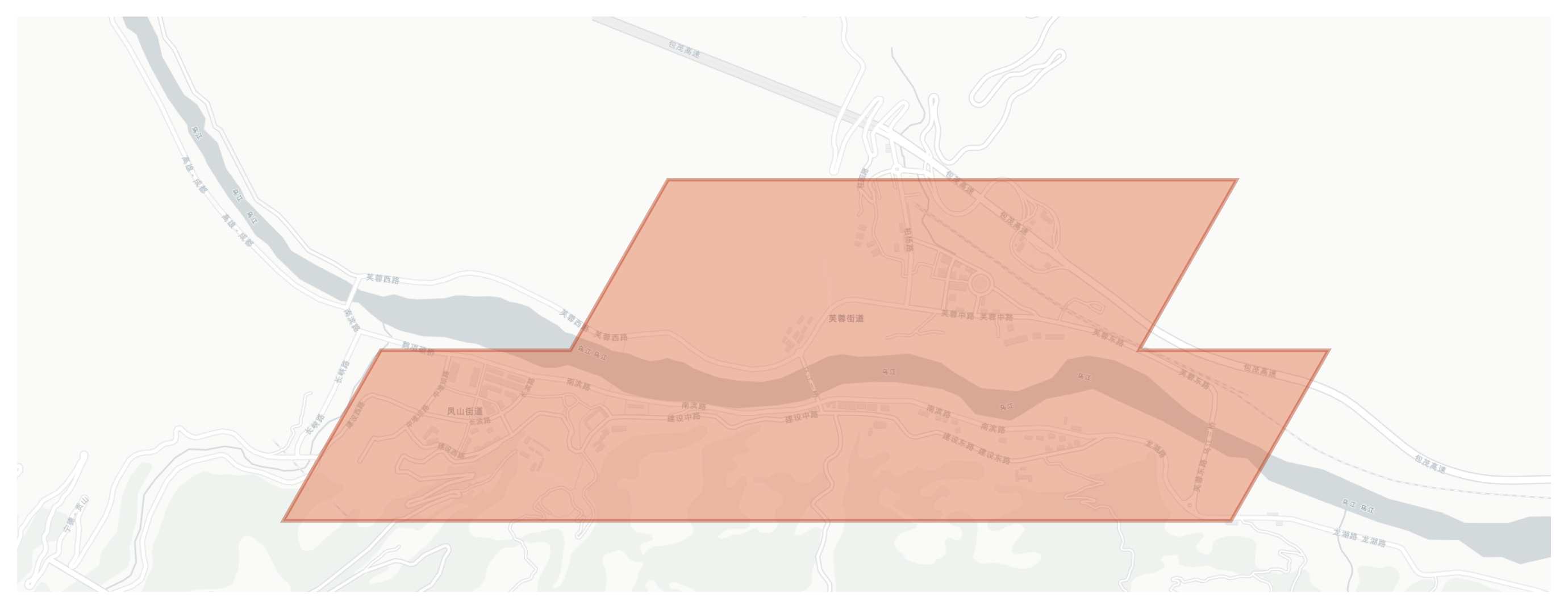 Wulong geographic map