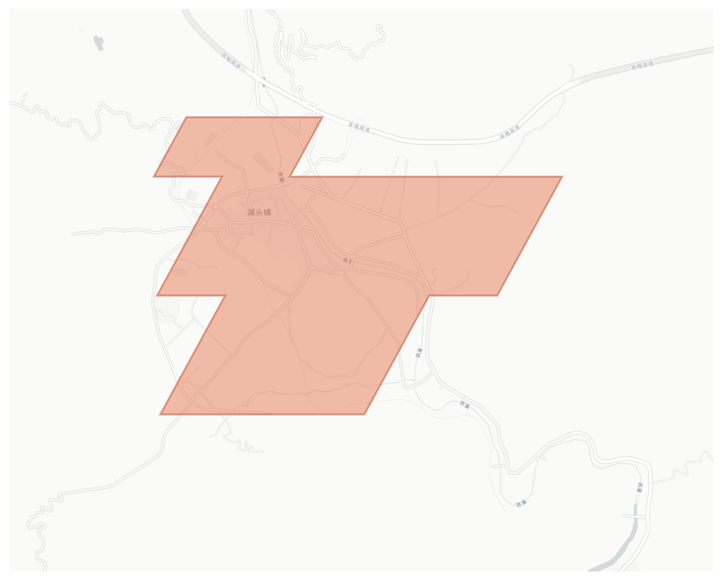 Hutou geographic map