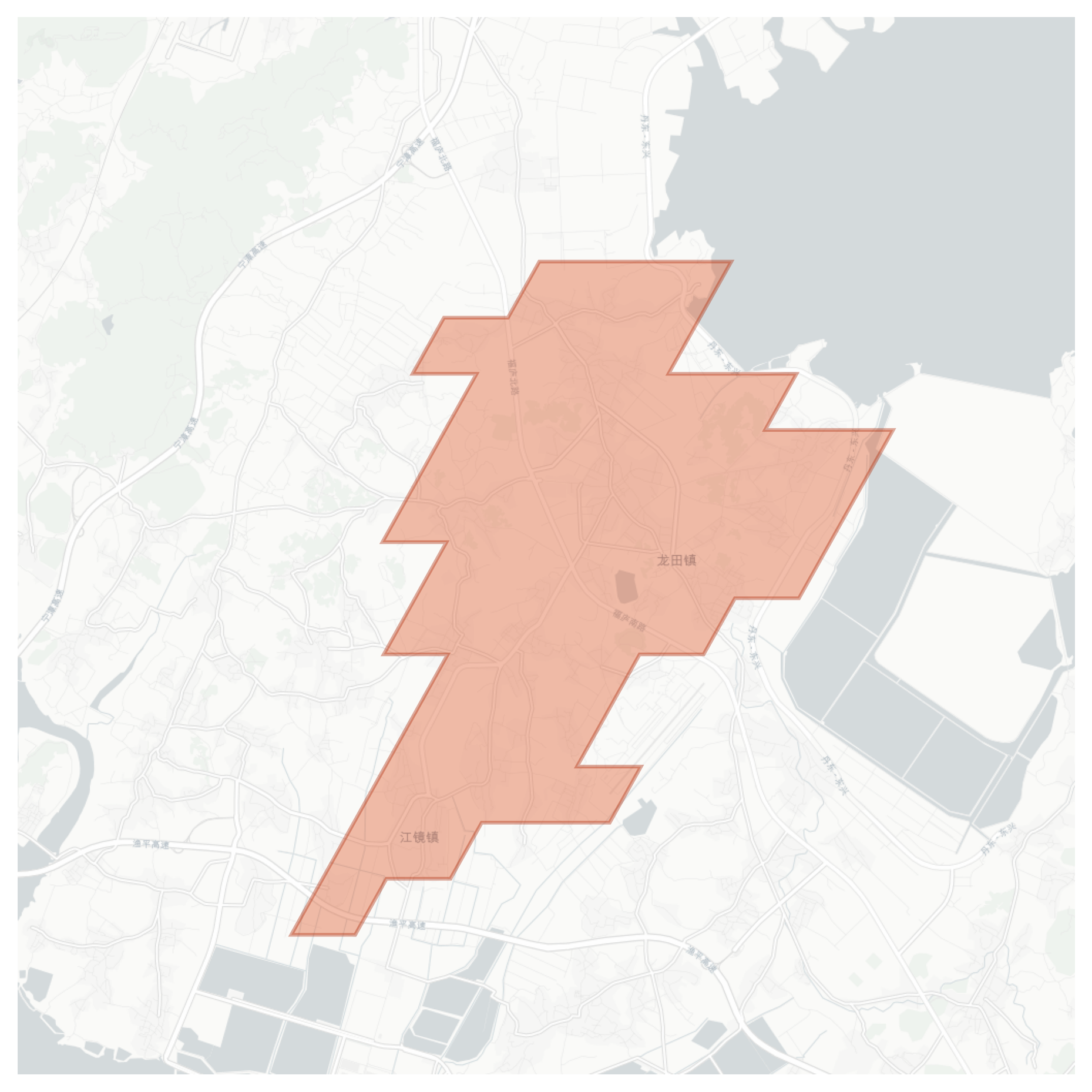 Jiangjing geographic map