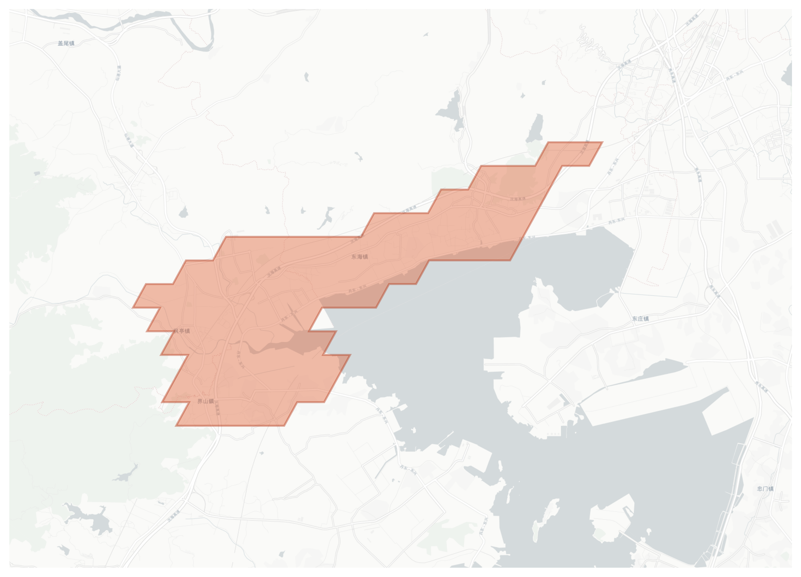 Jieshan geographic map