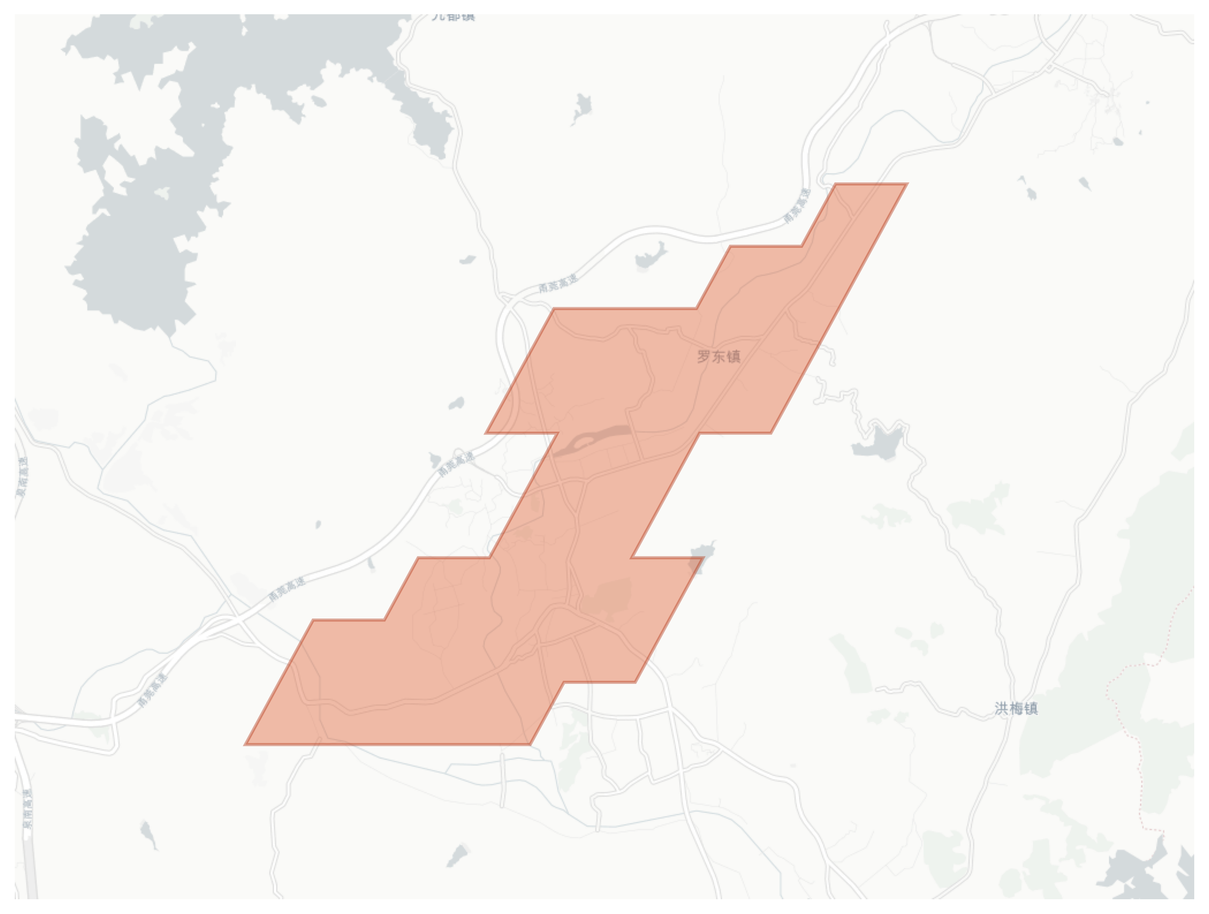 Meishan geographic map