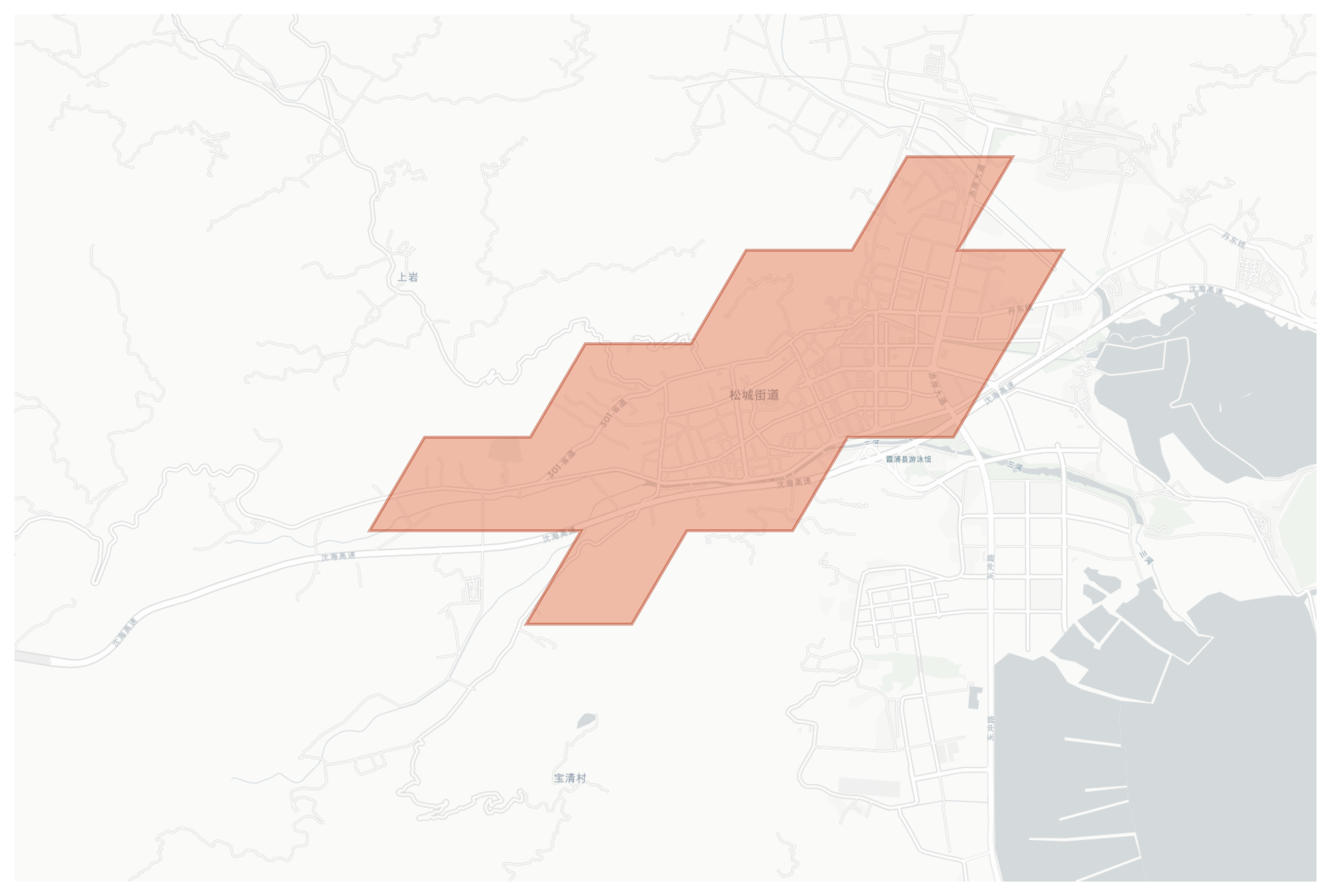 Xiapu geographic map