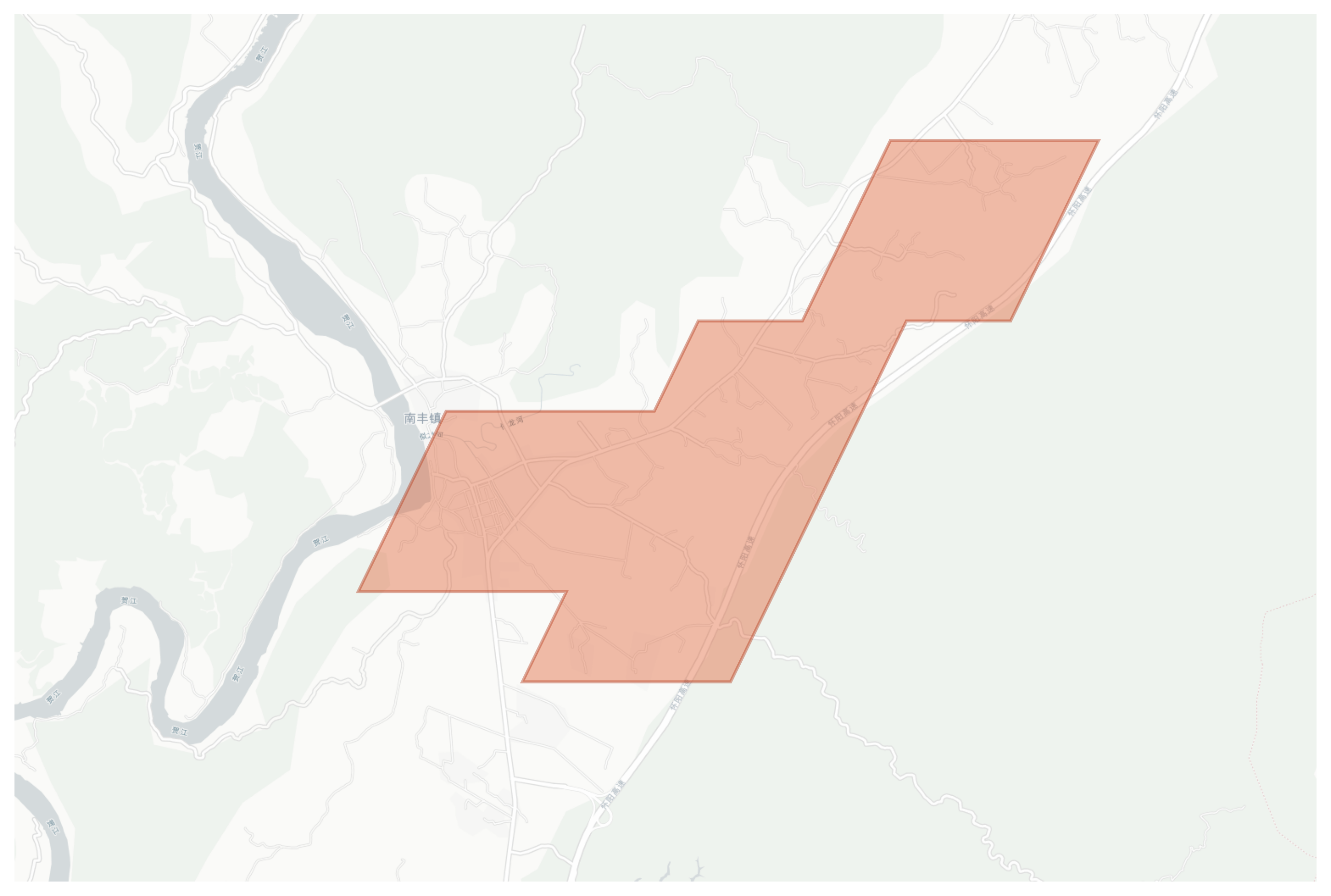 Damo New Village geographic map