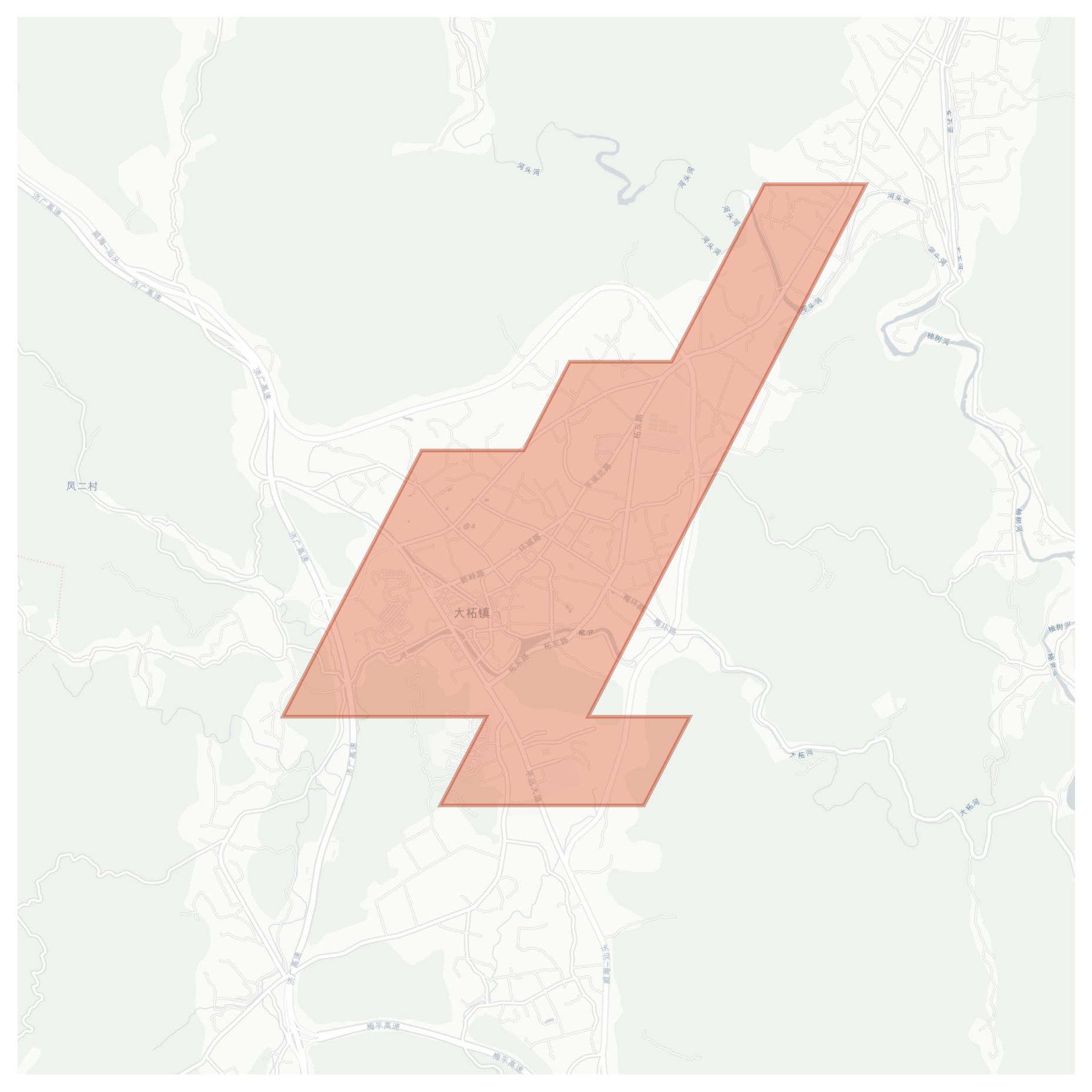 Pingyuan geographic map