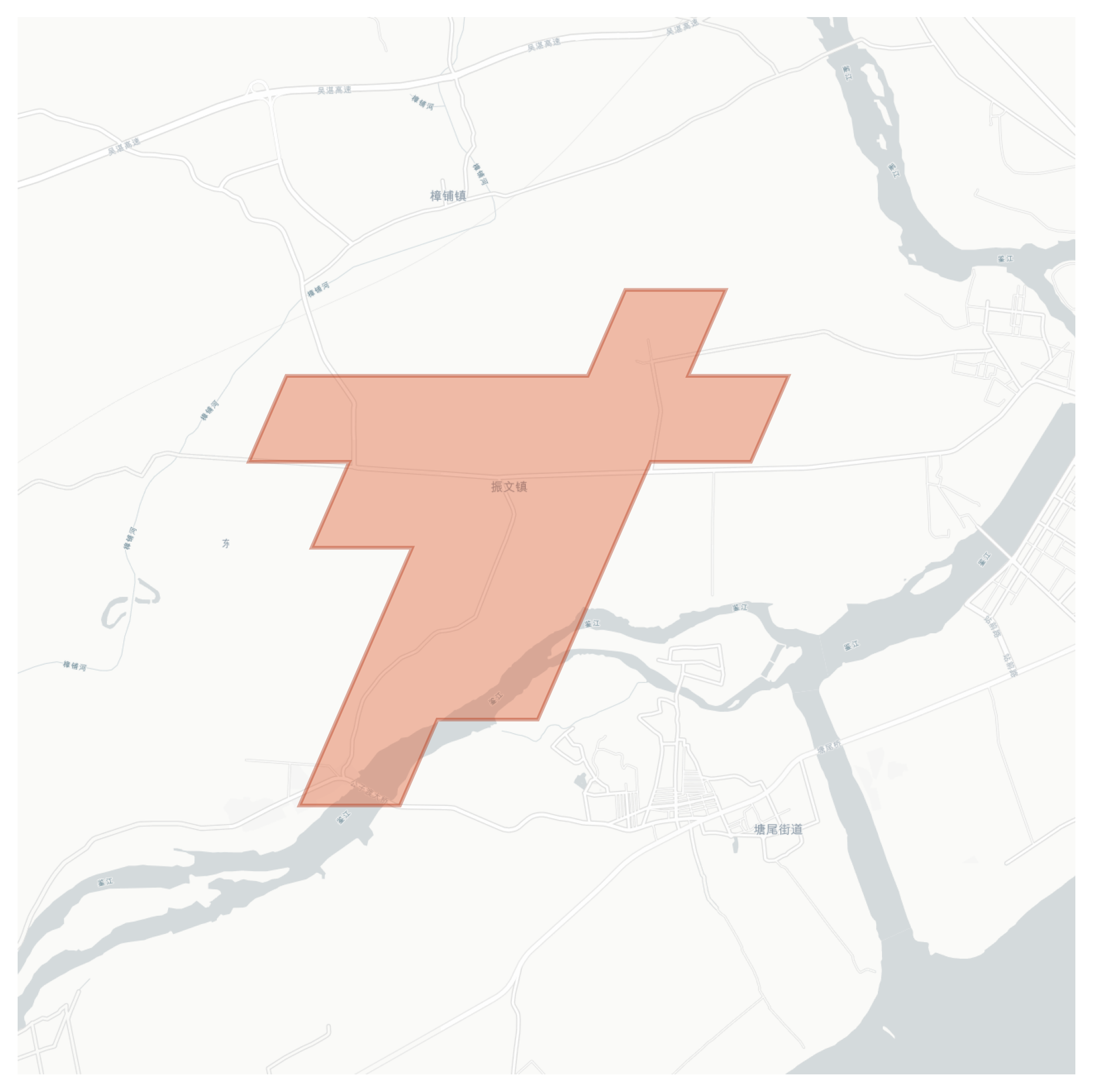 Zhenwen geographic map