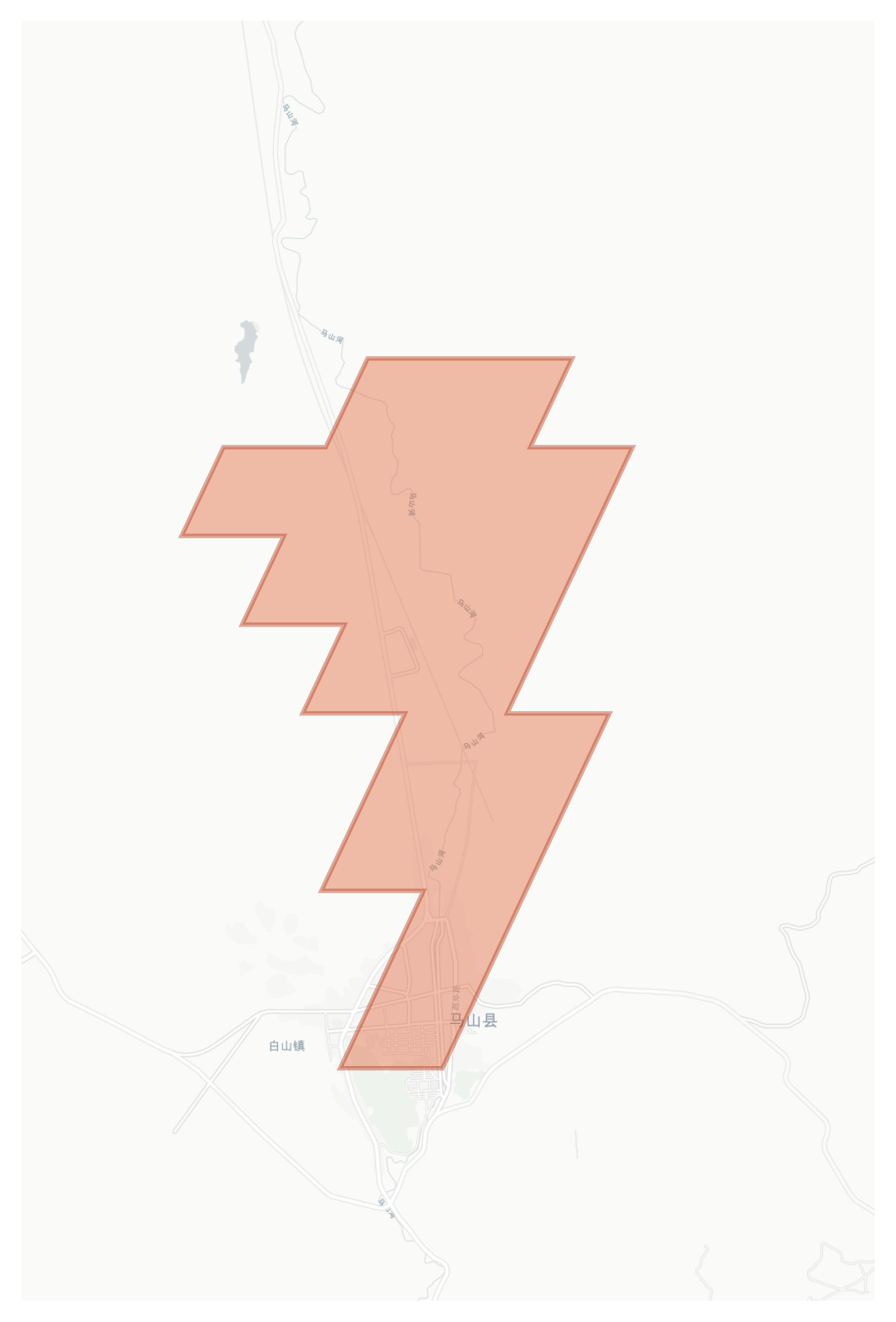 Bacao geographic map