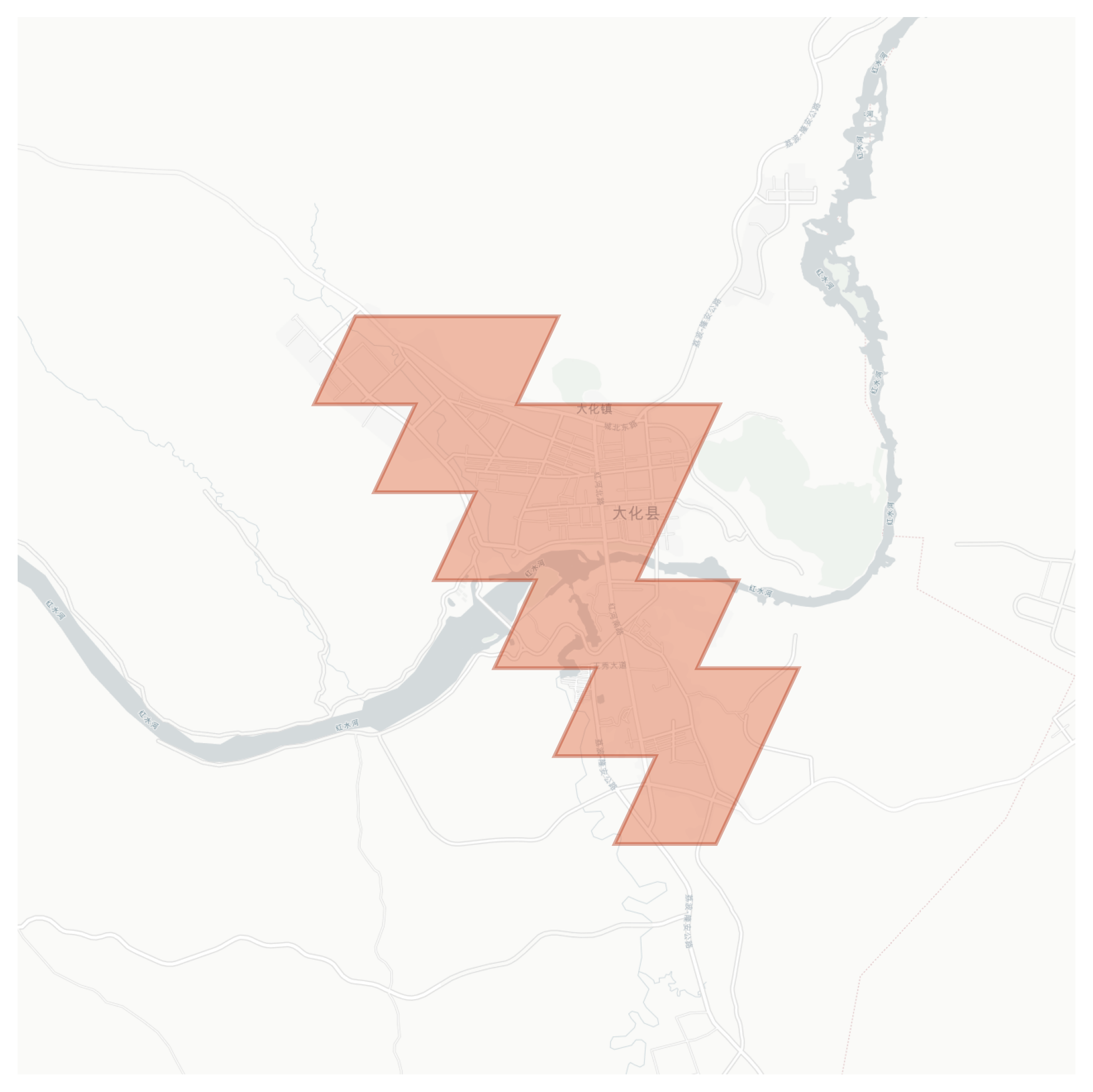 Dahua geographic map