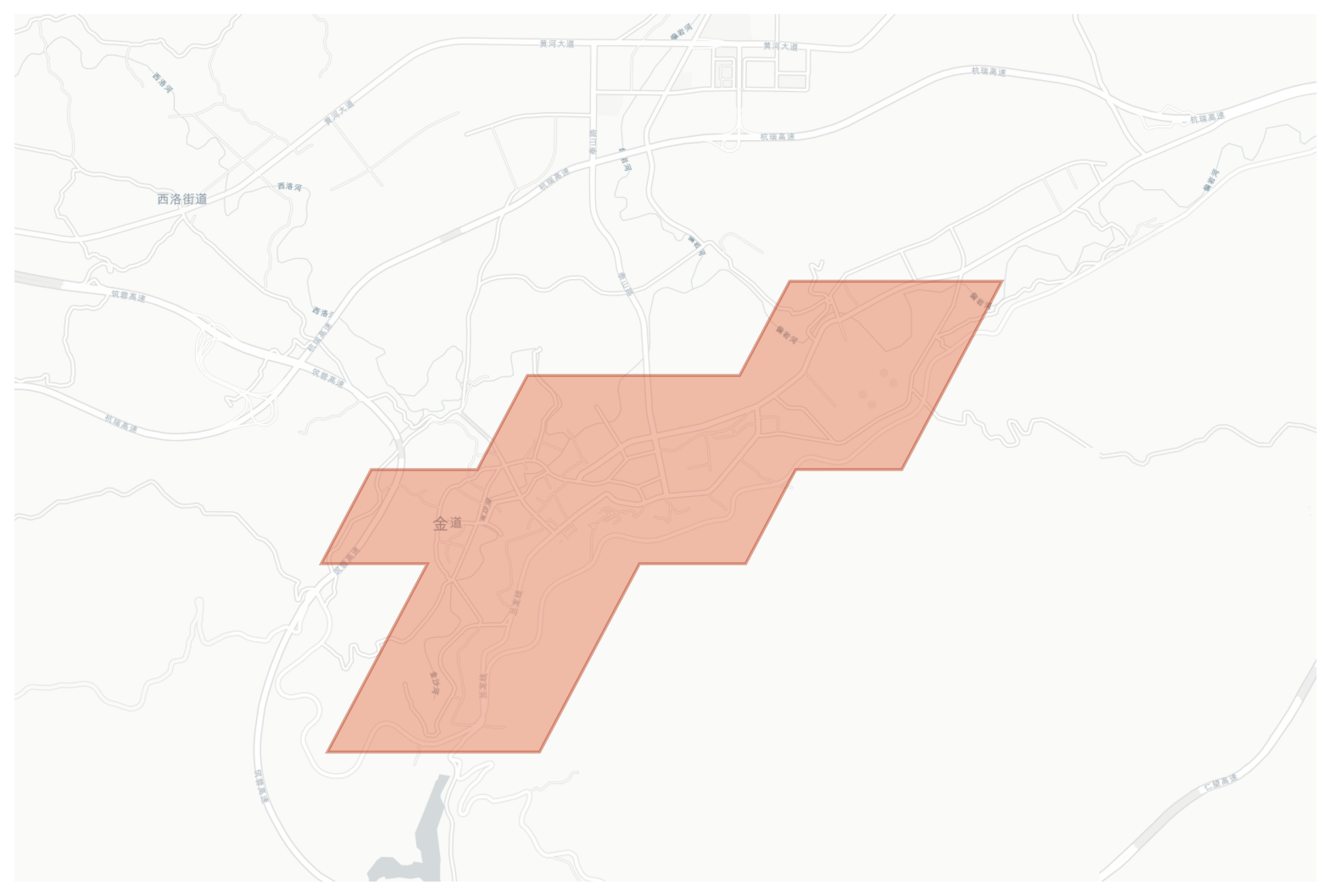 Jinsha geographic map