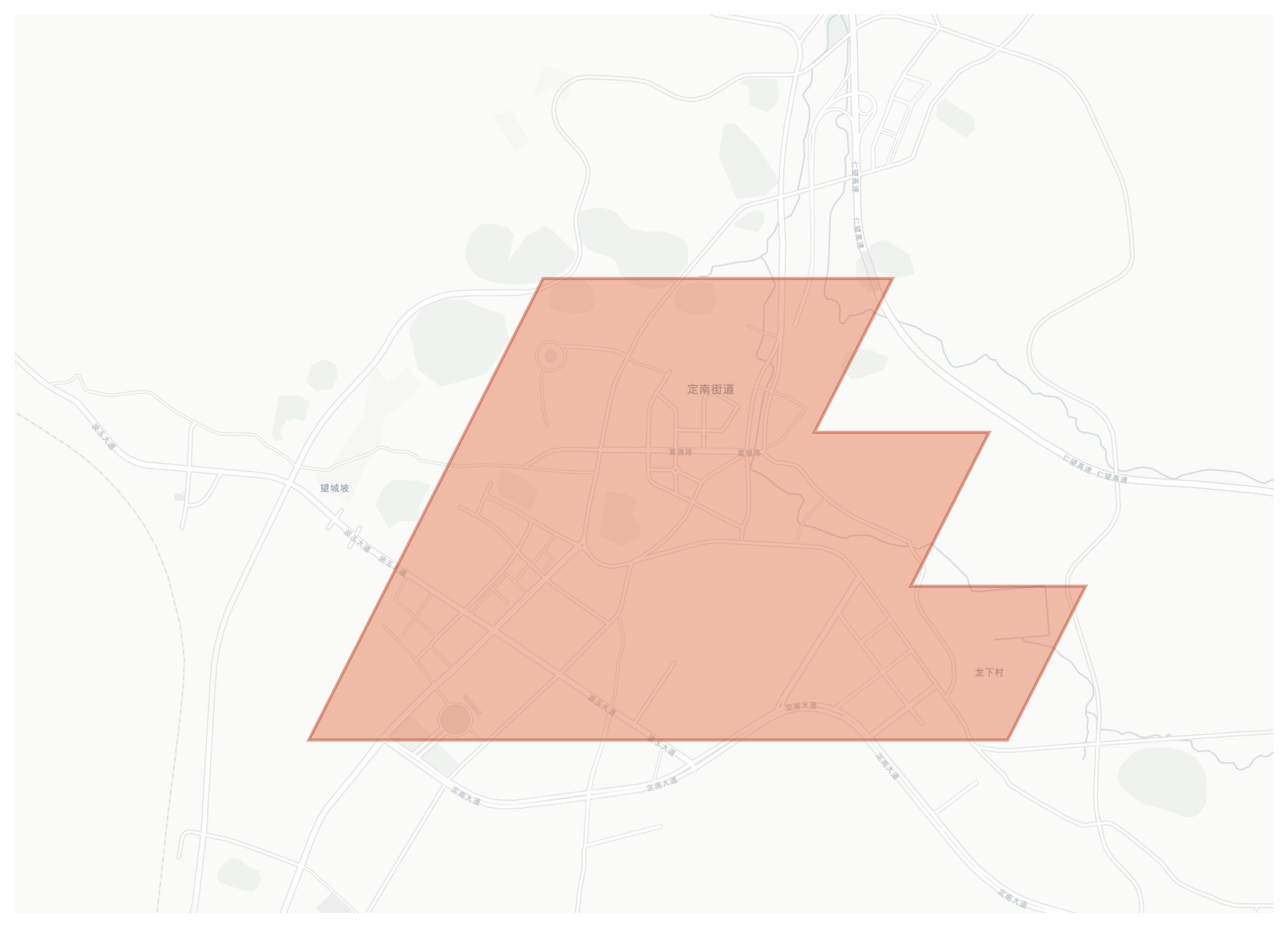 Puding geographic map