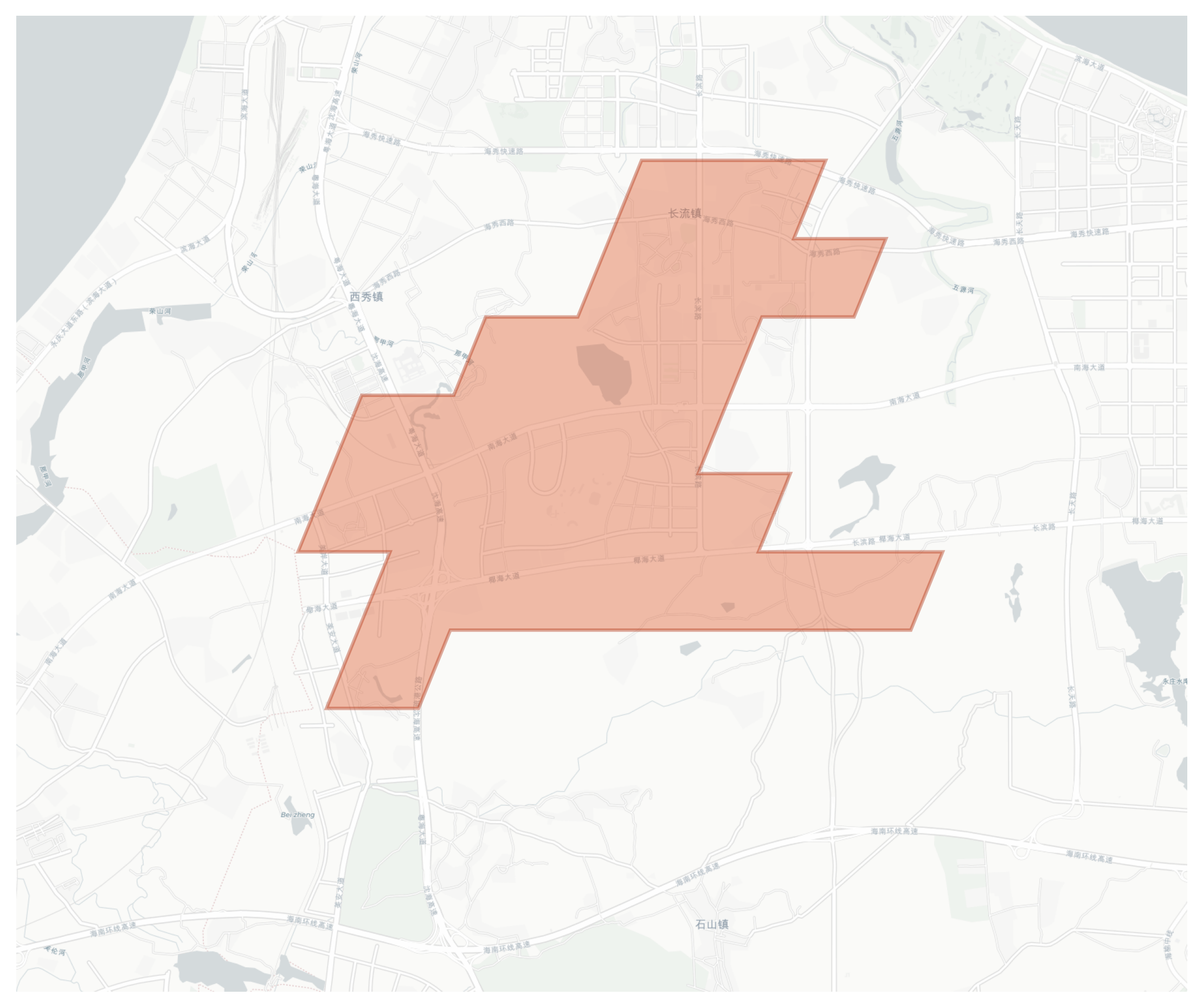 Changliu geographic map