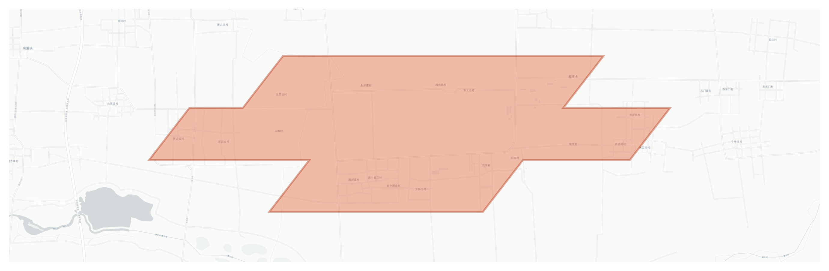 Haozhuang geographic map