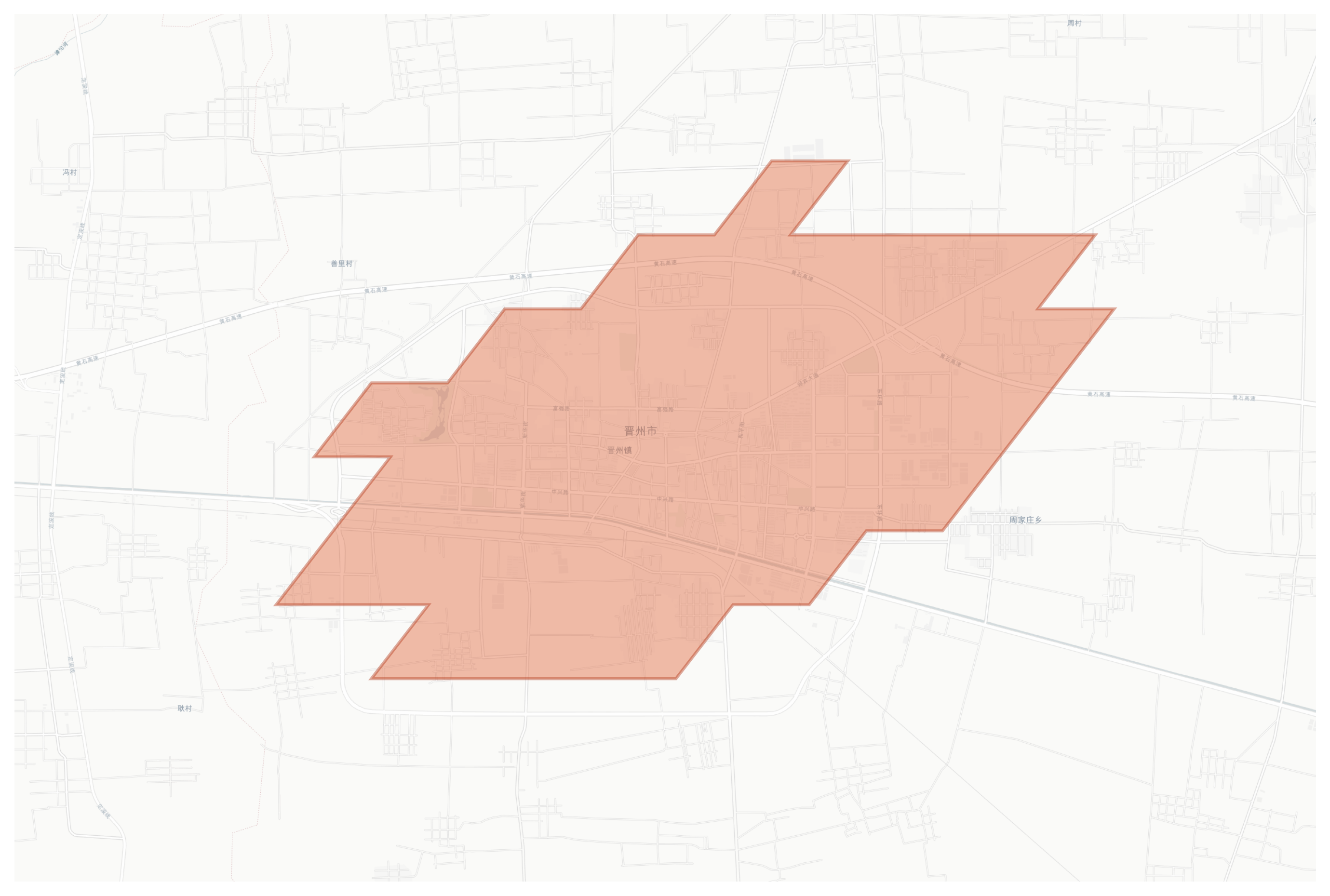 Jinzhou geographic map