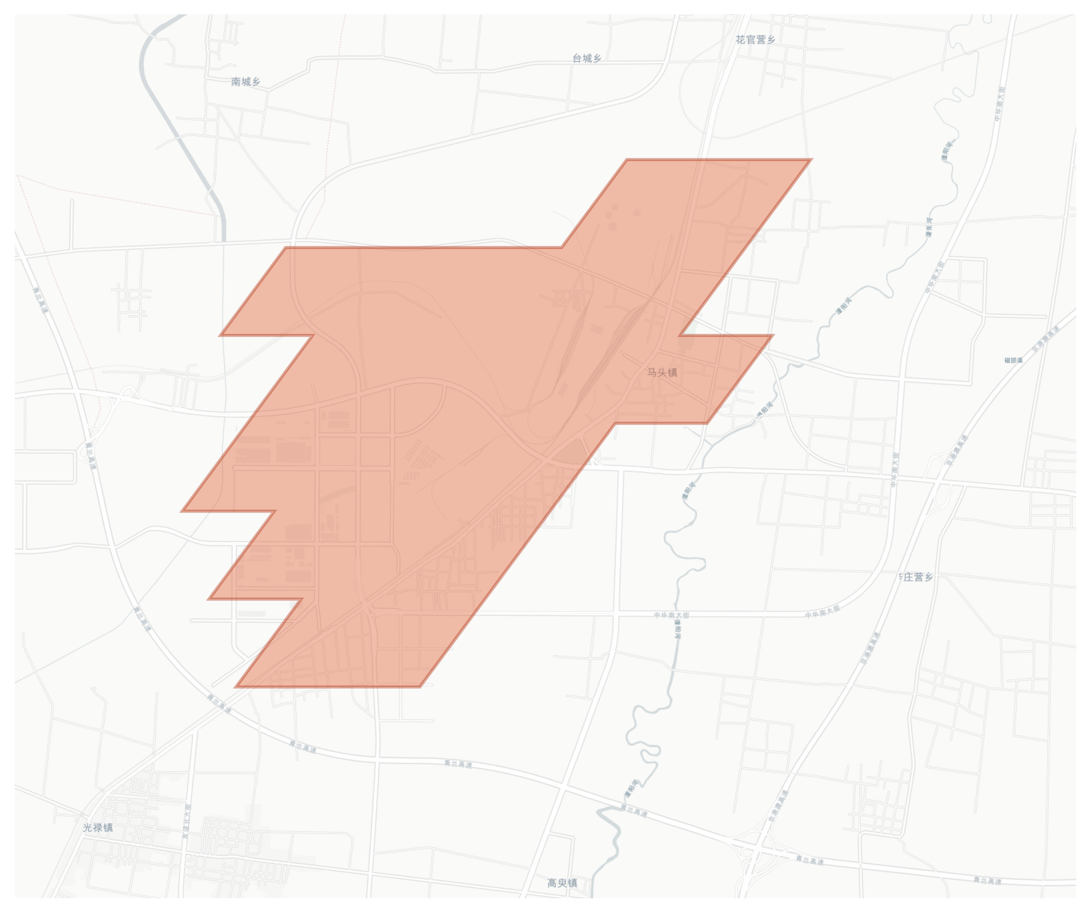 Matou geographic map