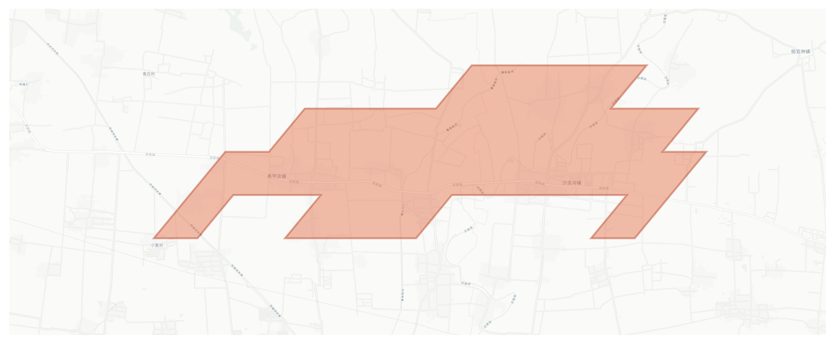 Shaliuhe geographic map