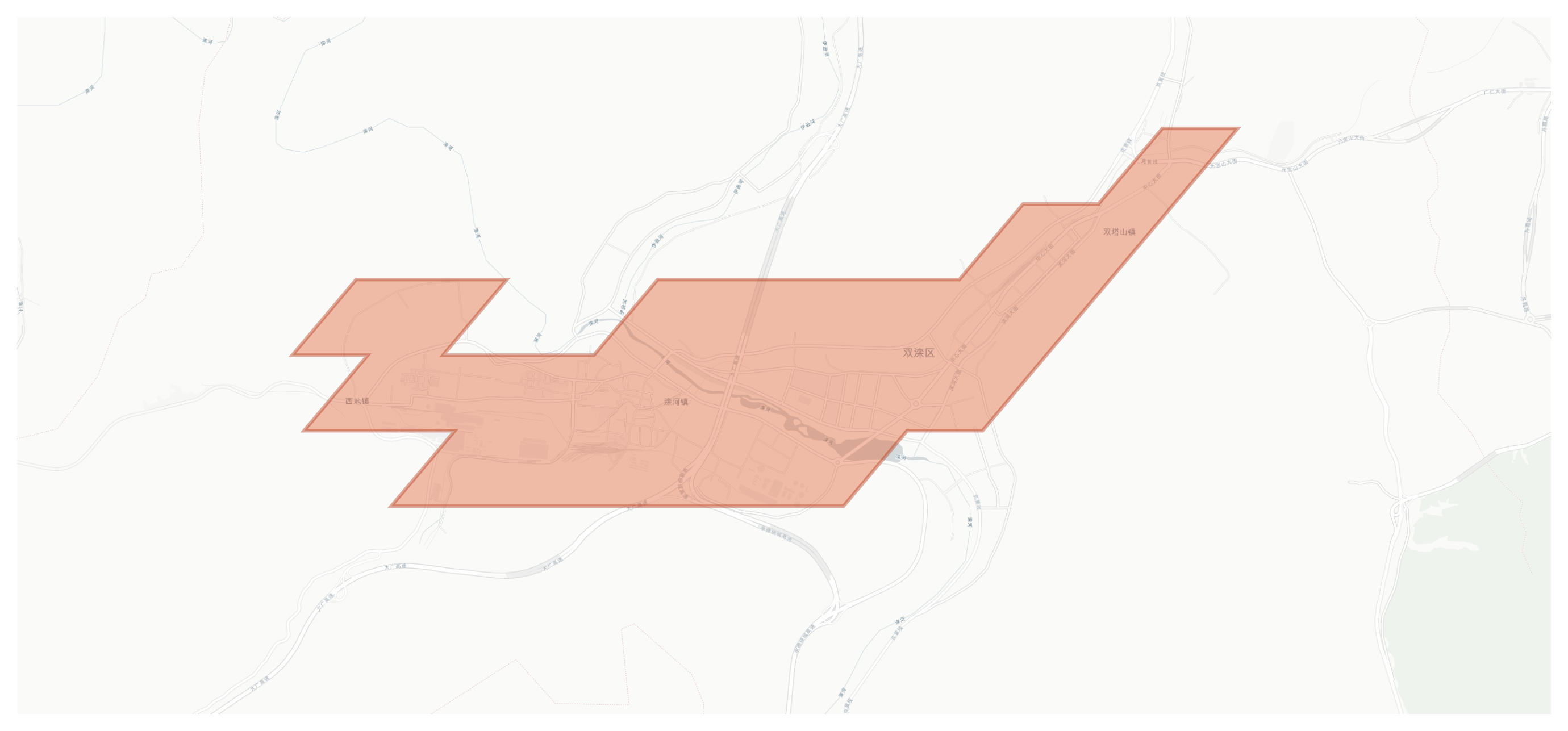 Shuangluan geographic map