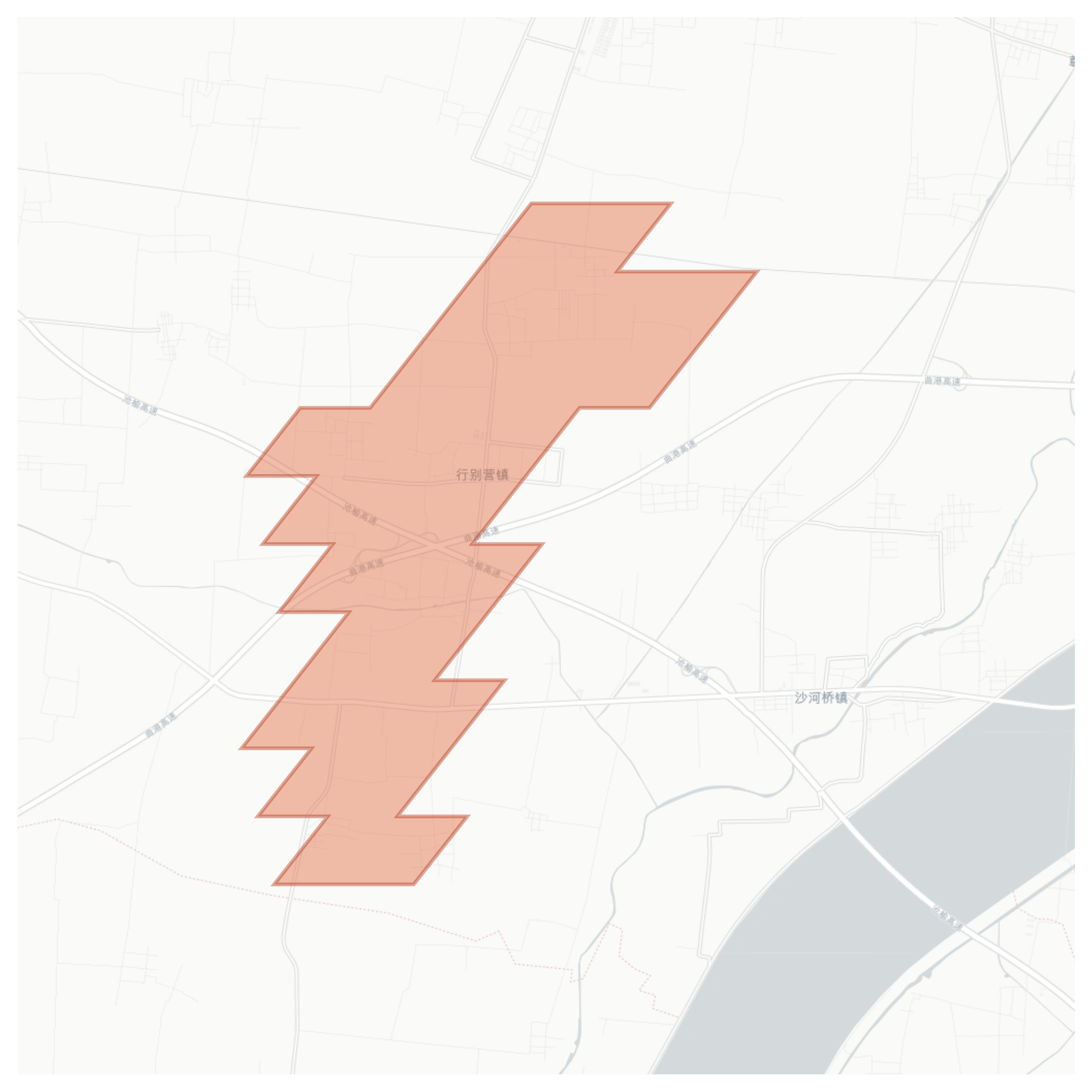 Xingbieying geographic map