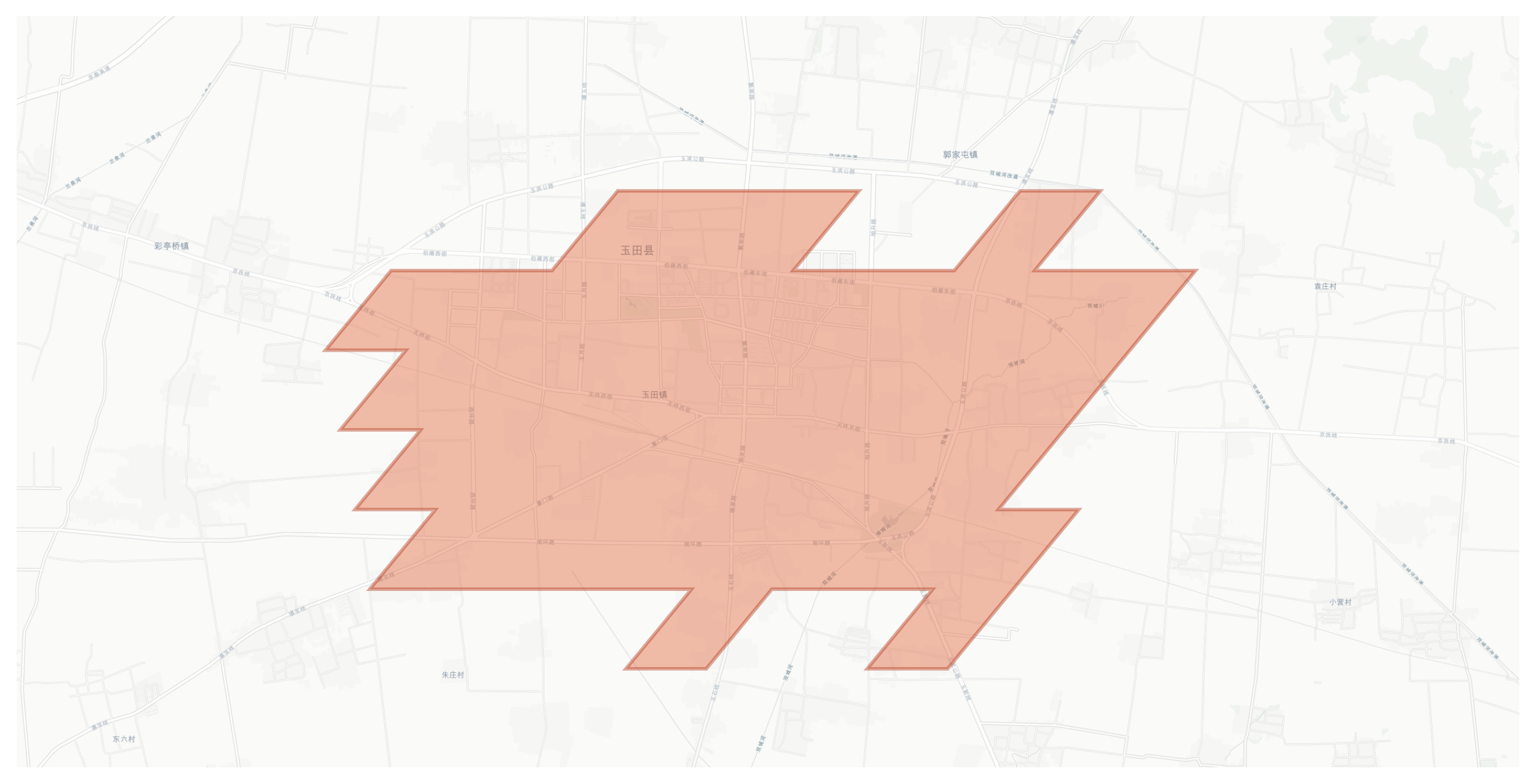 Yutian geographic map
