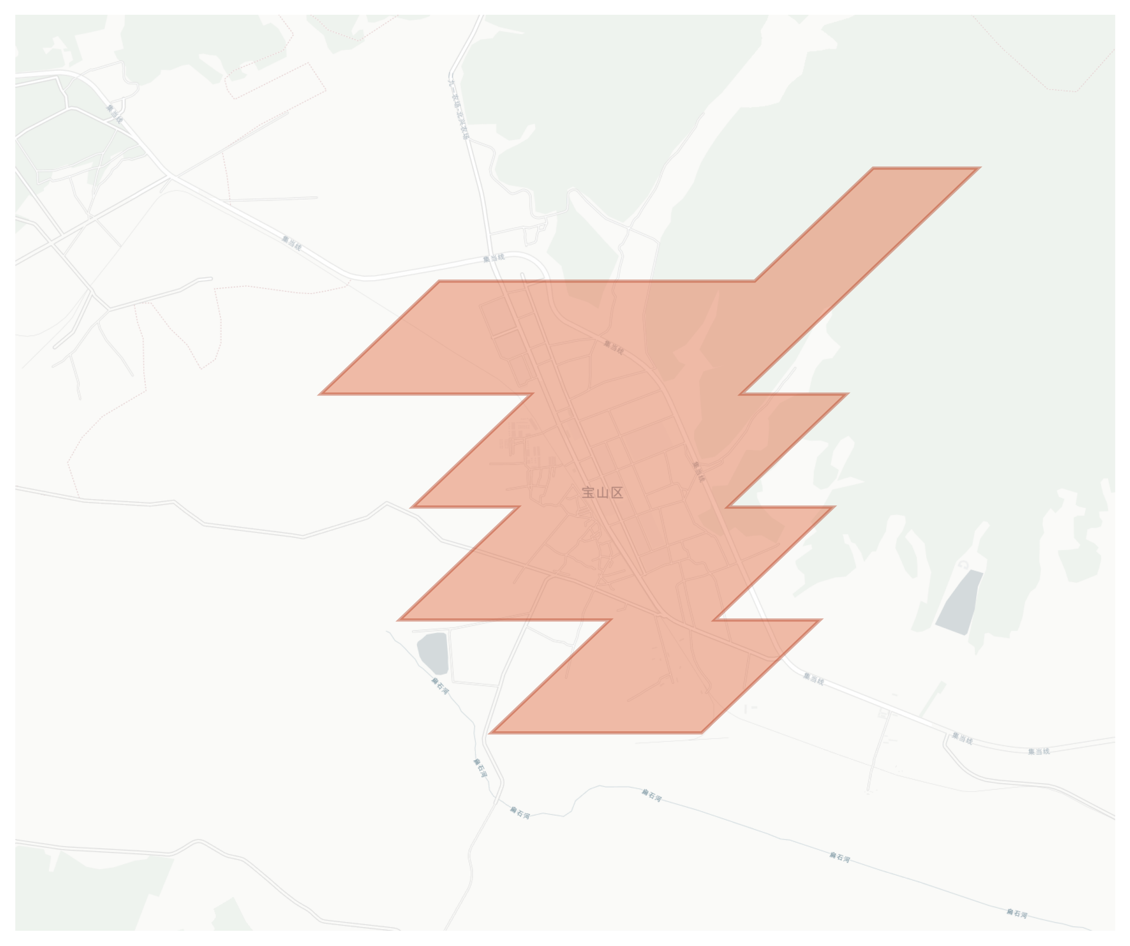 Baoshan geographic map
