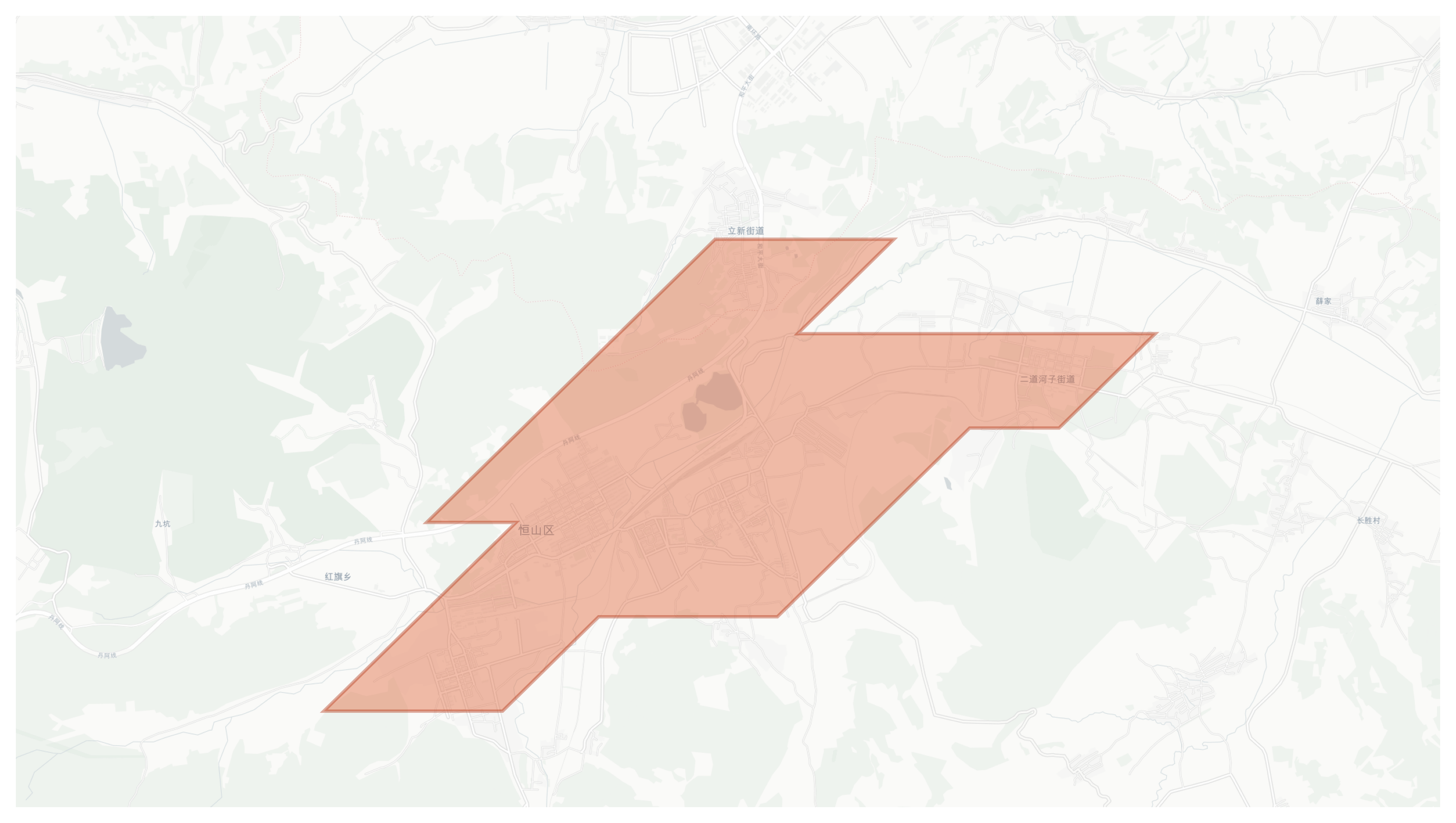 Hengshan geographic map