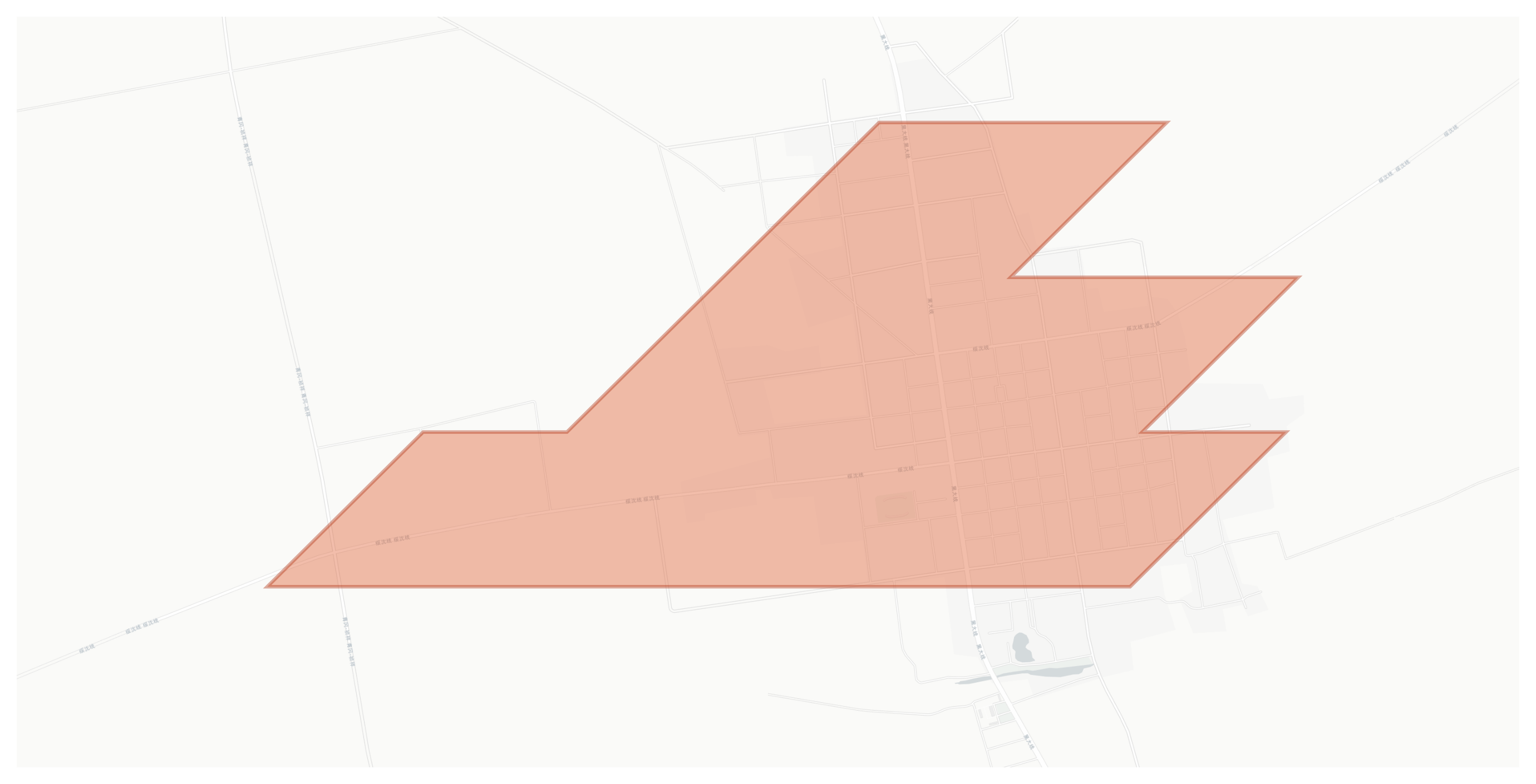 Qinggang geographic map