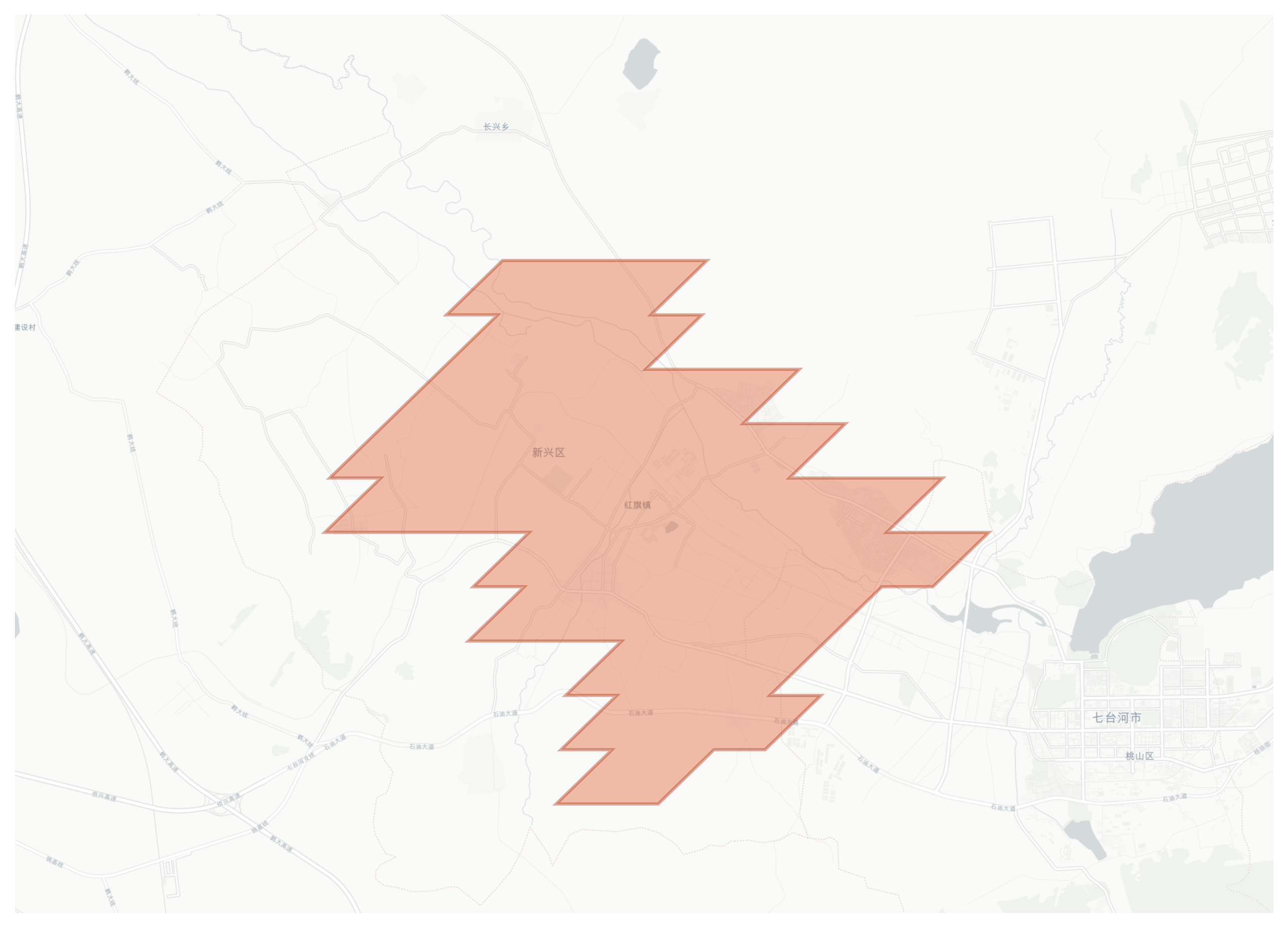 Xinxing geographic map