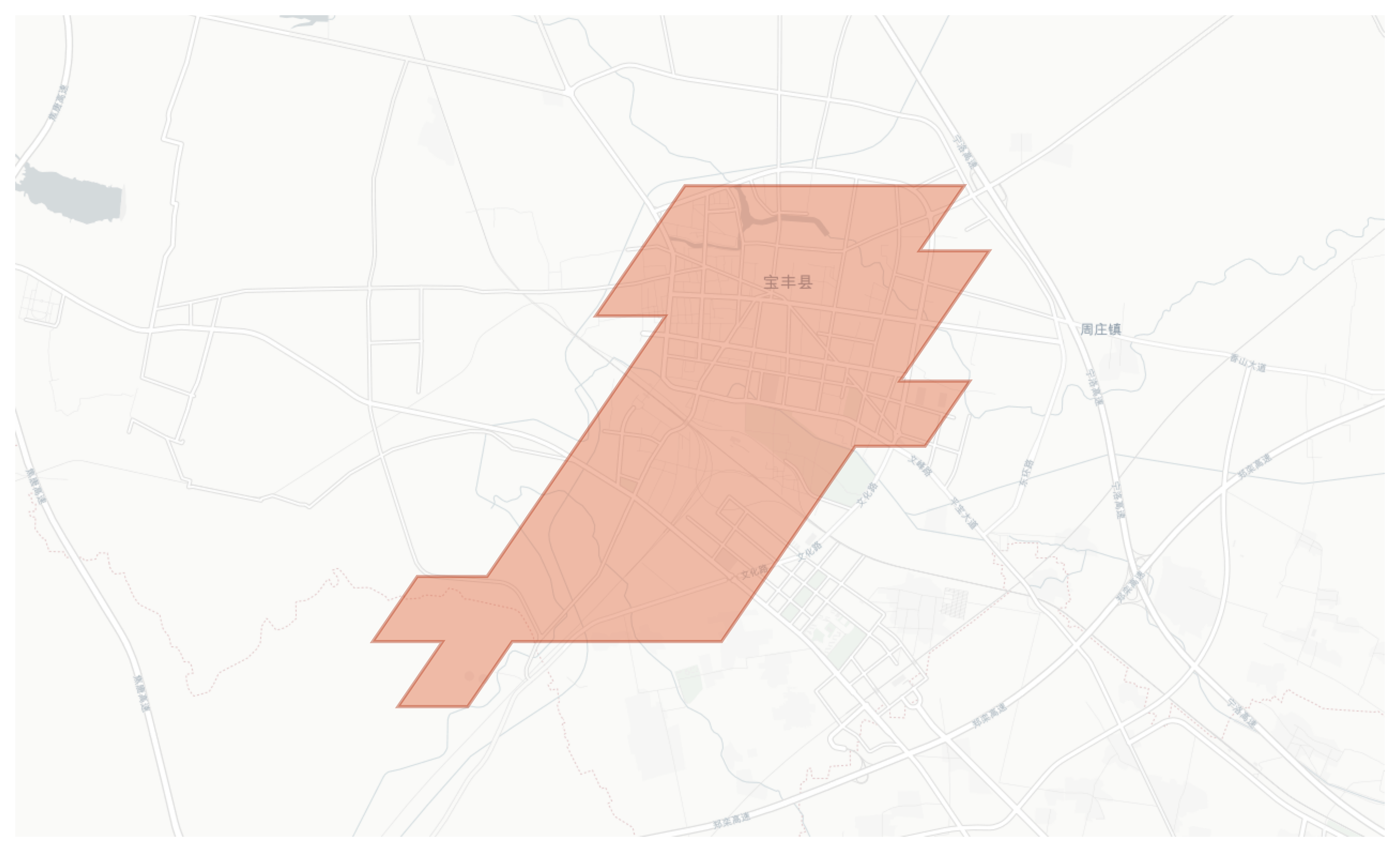 Baofeng geographic map