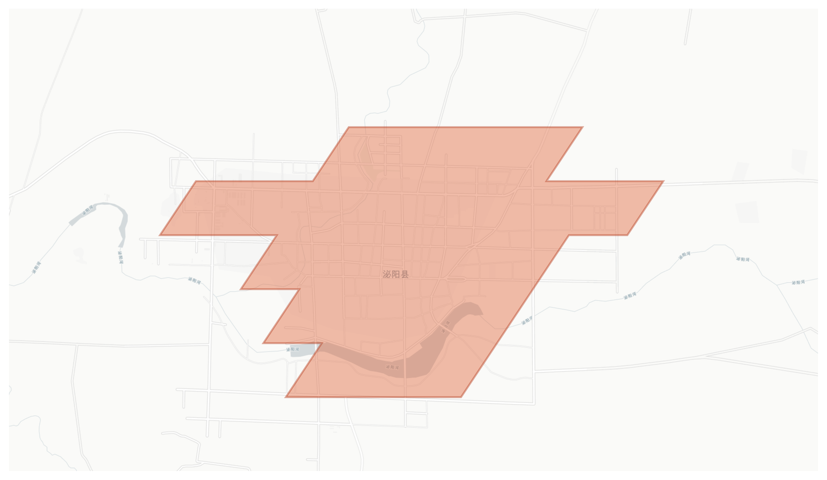 Biyang geographic map